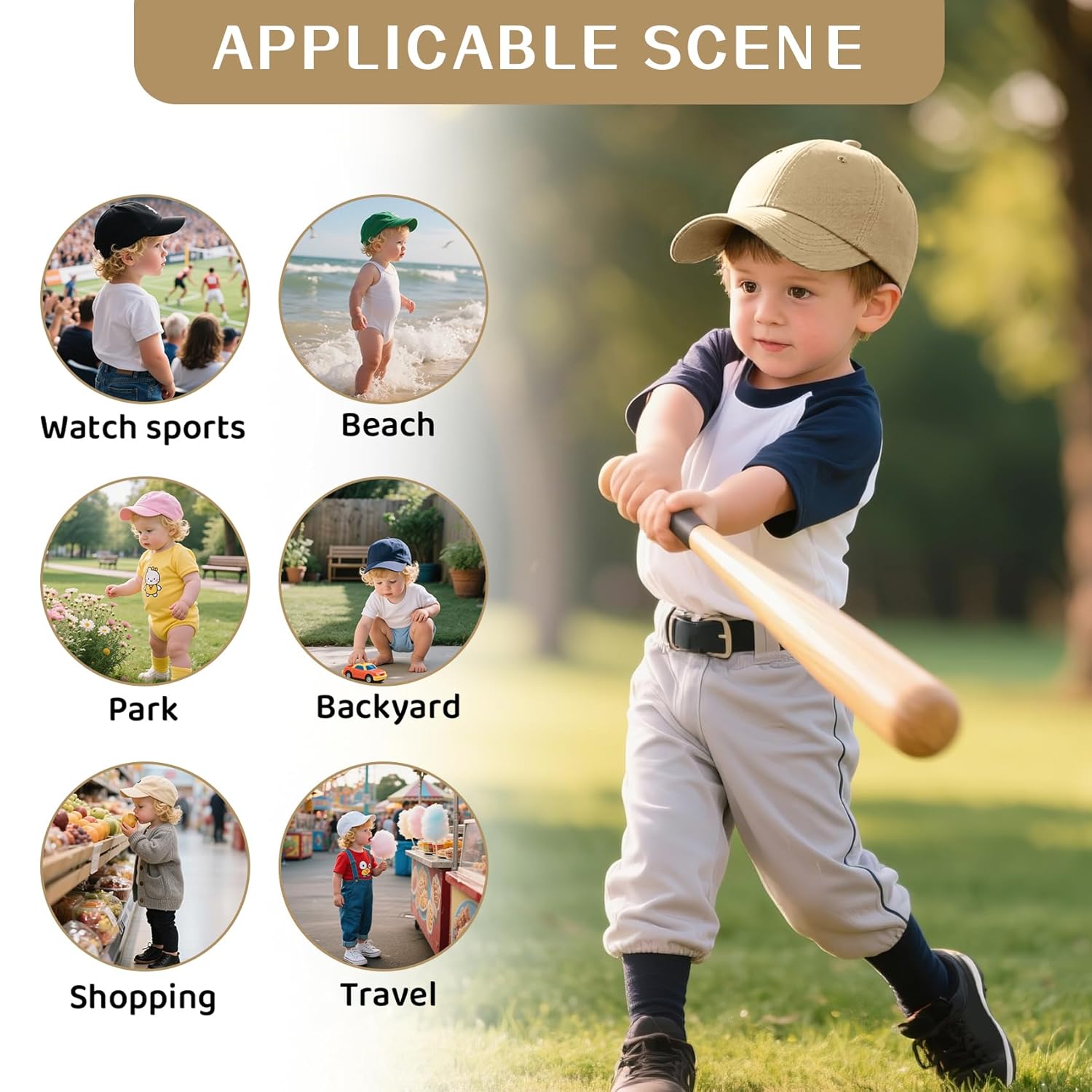 Durio Boné de beisebol infantil para bebês com proteção solar para meninos, boné ajustável para meninos e meninas com rabo de cavalo em promoção! Veja a oferta e mais achadinhos de Bonés & Chapéus Infantis 6 Hoje é o melhor dia para comprar Durio Boné de beisebol infantil para bebês com proteção solar para meninos, boné ajustável para meninos e meninas com rabo de cavalo com aquele preço maroto! Promoção! Aproveite a oferta! 6