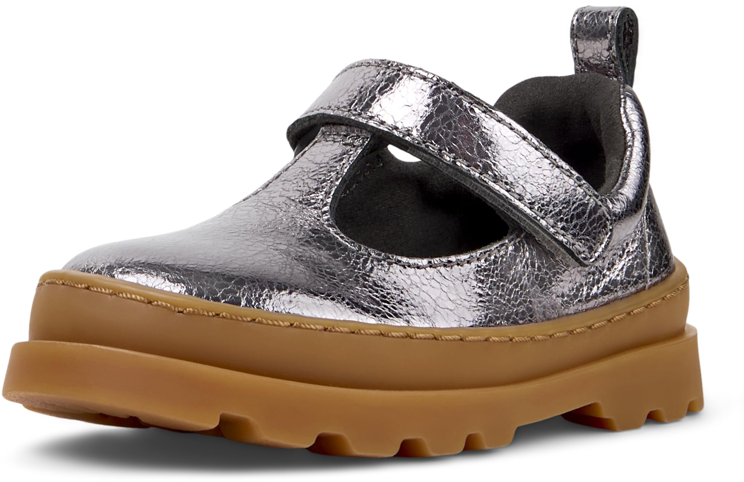 Camper Girls Brutus K800656 Mary Jane, Dark Gray 002, 4.5 UK Child