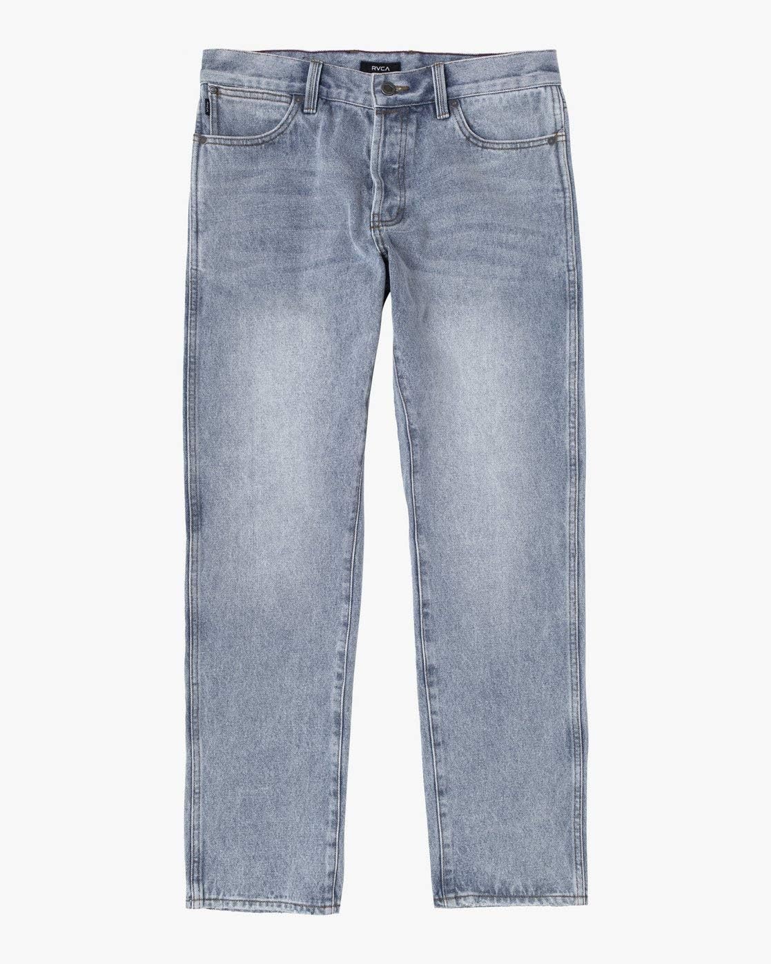 RVCA Men's Weekend Straight Fit Denim Jean