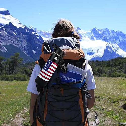 Miniatura 6 de XccMe Botellas de agua de 22 onzas, botella de agua aislada, botellas de agua de acero inoxidable, botella de agua de metal de doble pared con