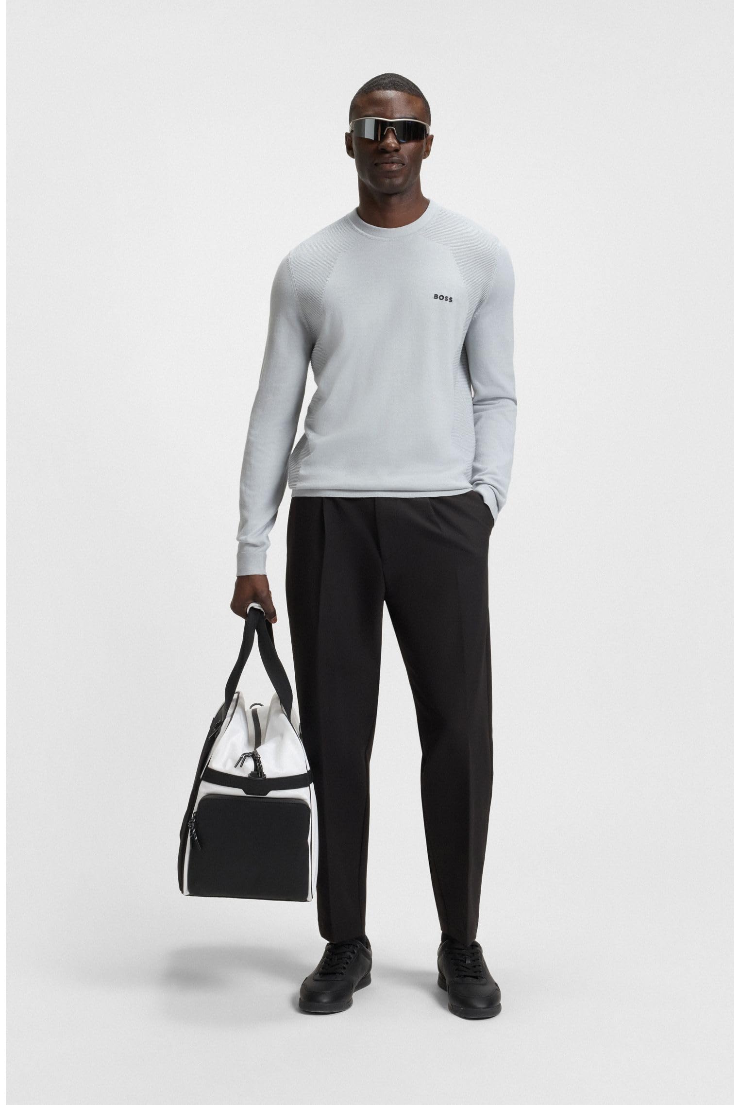 BOSS Herren K_Momentum-lite Cn Knitted_Sweater (1er Pack)