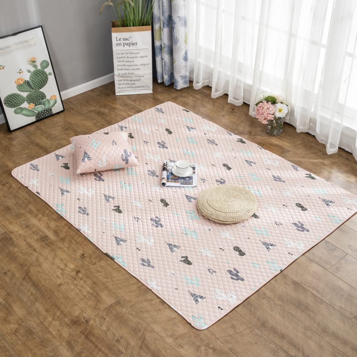 ホットカーペットと夏用冷んやりラグ Amazon｜ラグ 夏用 洗える ピンク おしゃれ ひんやり 夏用ラグ