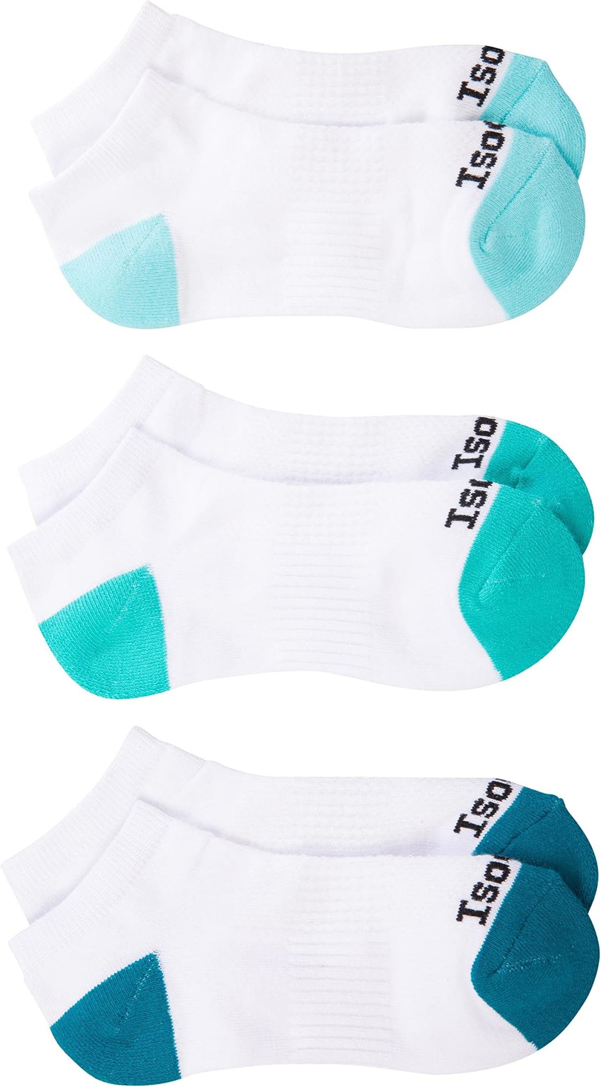 Mountain Warehouse IsoCool Trainer Socks - 3 Pack Ladies Gym Socks