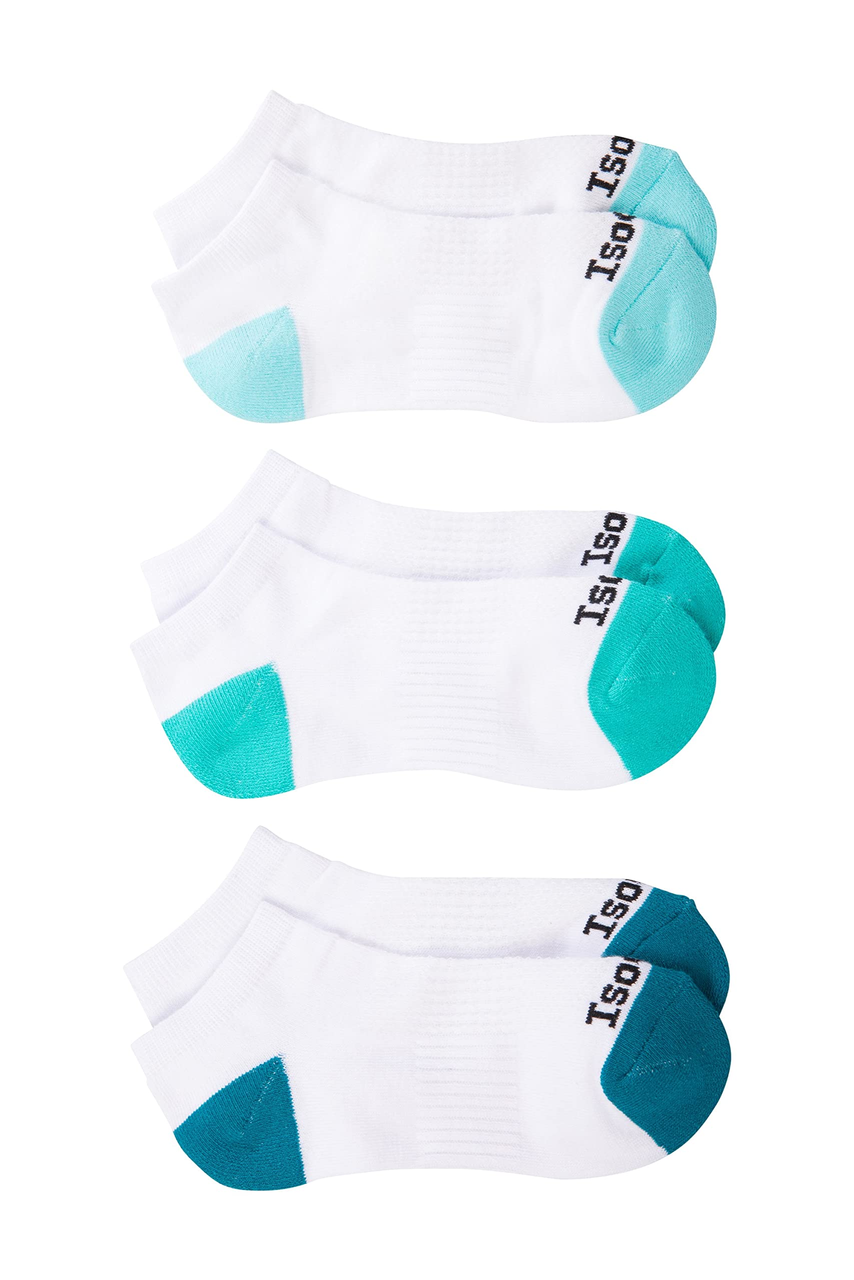 Mountain Warehouse IsoCool Trainer Socks - 3 Pack Ladies Gym Socks