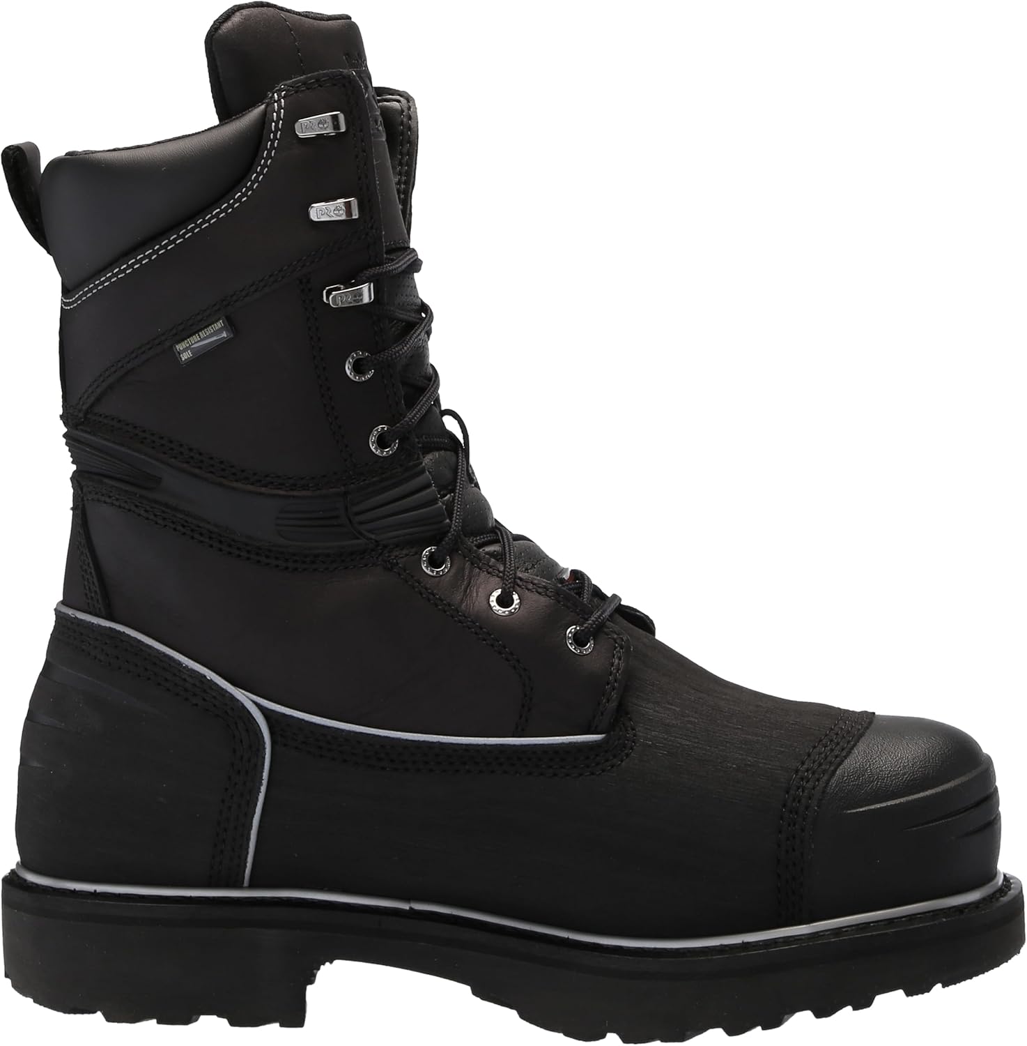 Timberland PRO Men's Gravel Pit Internal Met Guard 10 Inch Steel Safety Toe Puncture Resistant Insulated Waterproof Industrial Work Boot, Black-2024 NEW, 7.5 W US - Image 6
