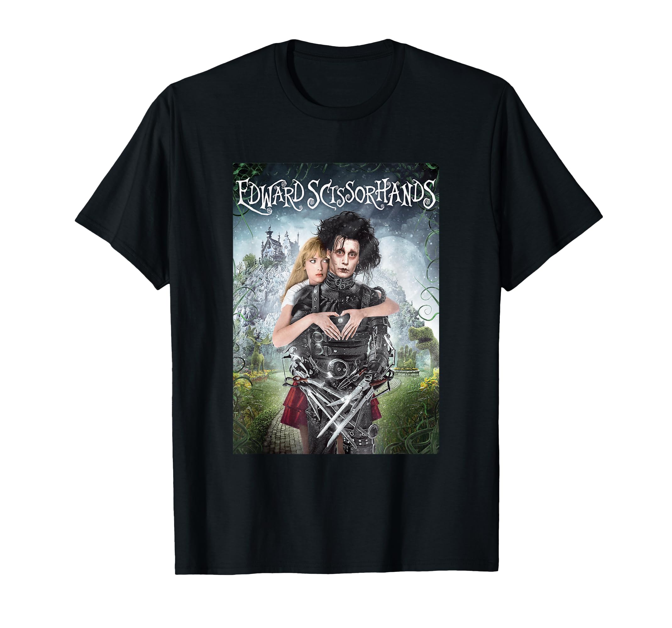Edward Scissorhands Kim & Edward Gothic Romance T-Shirt