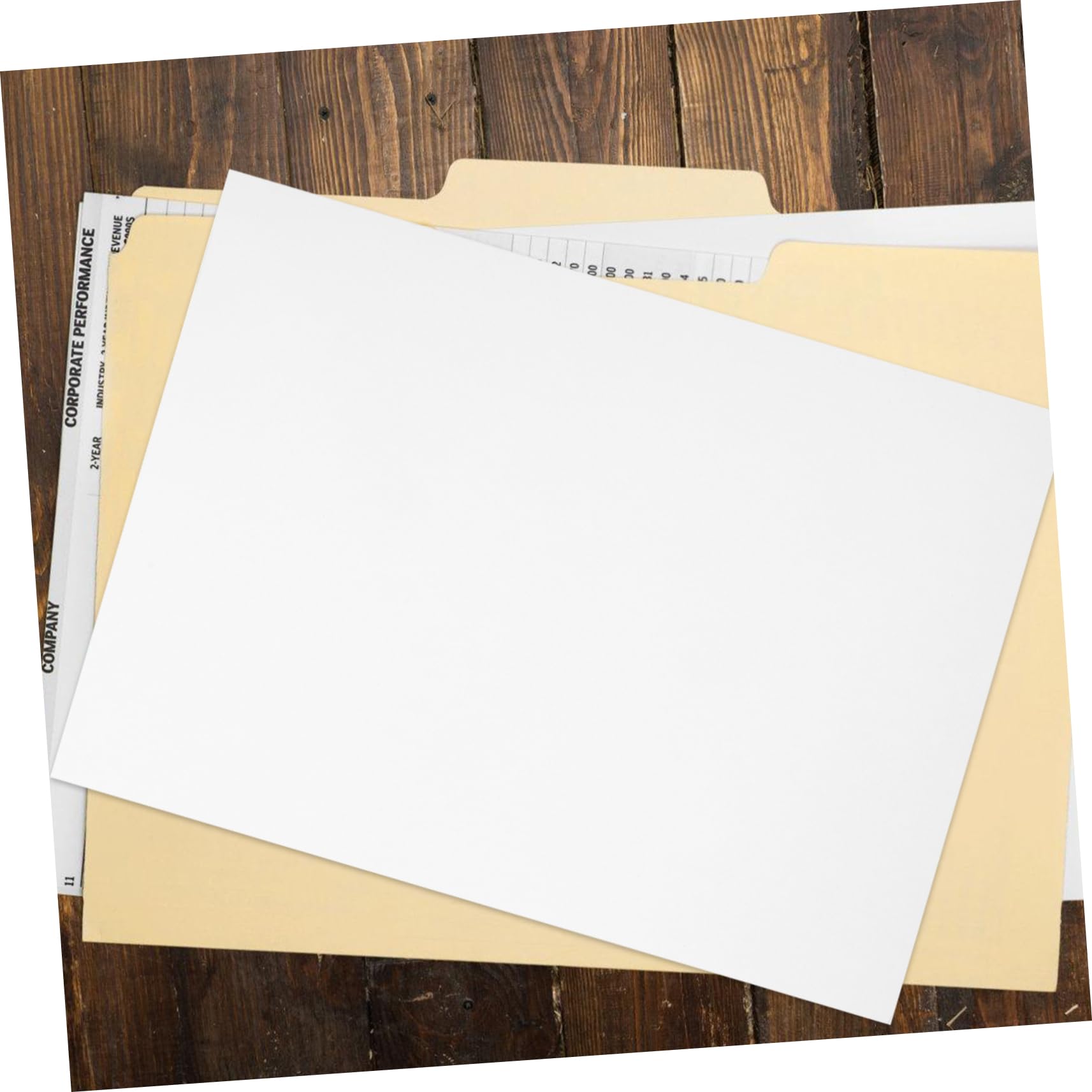 Papier D'impression A4 Vierge Blanc Épais pour Dessin et Copie, 100