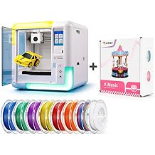 AOSEED AI 3D Printer for Kids Bundle, X-Maker AI+ with X-Music