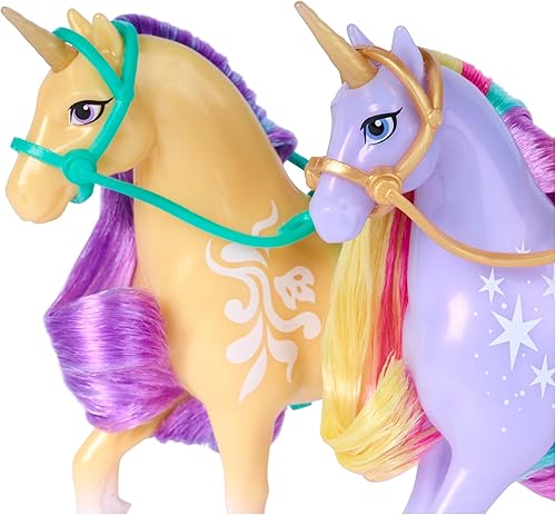 Miniatura 7 de Unicorn Academy, Magic Unleashed Adventure Pack con Sophia, Ava, Ravenzella, Wildstar, Leaf y más, muñecas y juguetes de unicornio para niñas de 4