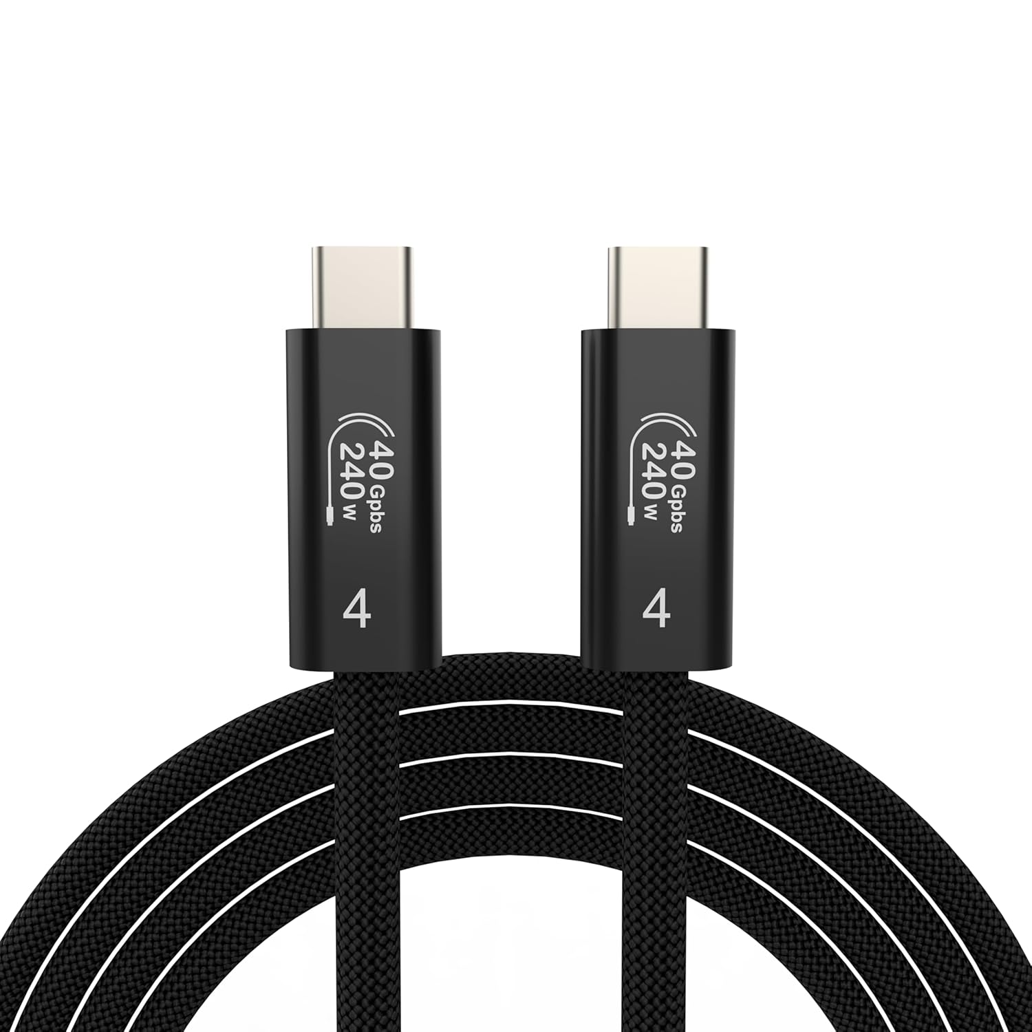 40Gbps Compatible with Thunderbolt 4 Cable, USB C to USB C Cable Supports 8K Display and 240W Charging, Compatible with USB 4,Thunderbolt 3, iphone16/17, ipad pro, MacBook pro/Air (9.8ft / 3m)