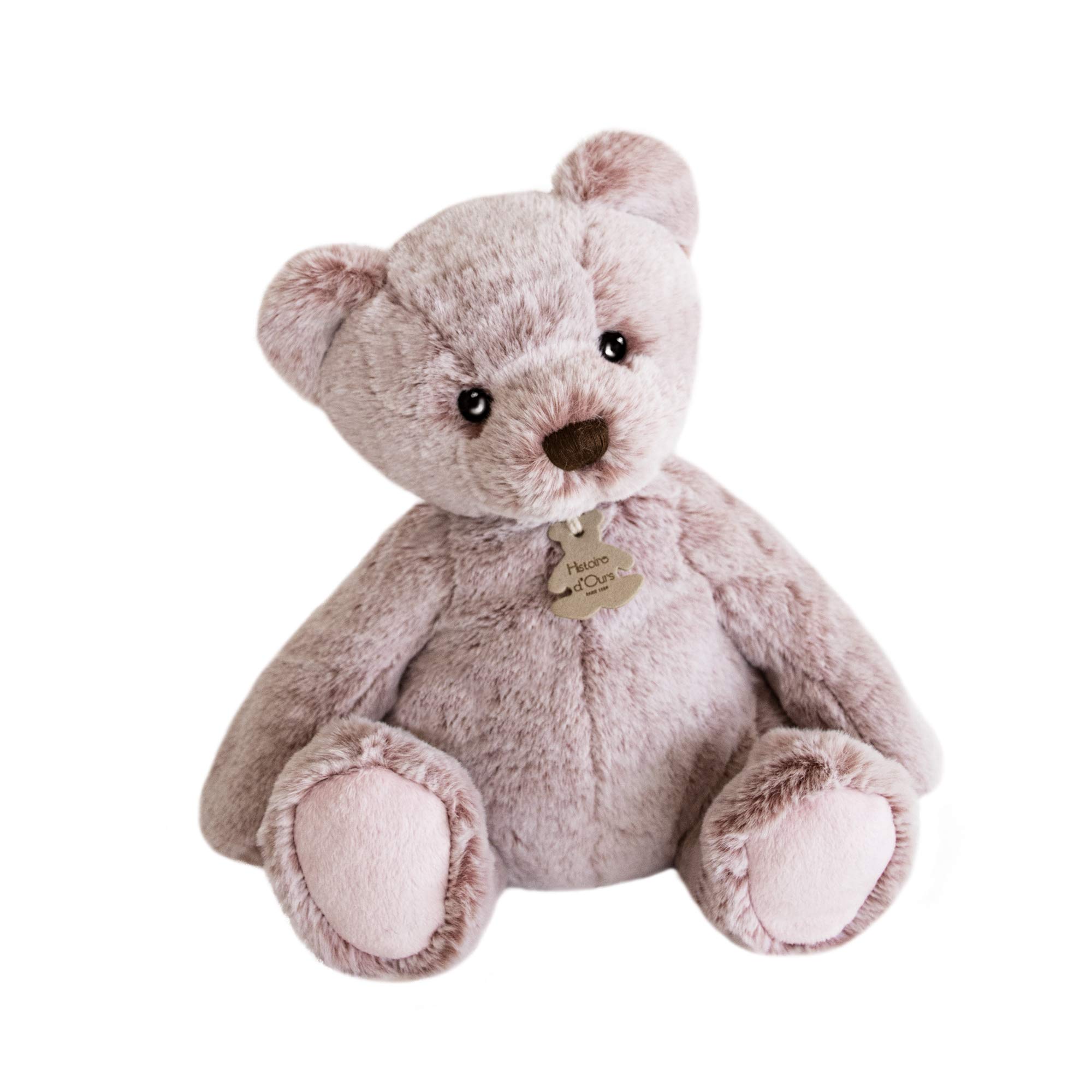 HISTOIRE D'OURS - Peluche Orso - Collezione Orso Schiuma - Morbido Misura 50 cm - Colore Rosa cenere - Regalo per il bambino fin dalla nascita - Lavabile a 30 °C - Asciugatura naturale - HO3020