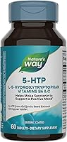 Vista 1 de Nature's Way 5-HTP, L-5-hidroxitriptófano, ayuda a producir serotonina para promover una perspectiva positiva*, vitamina B6, vitamina C, extracto