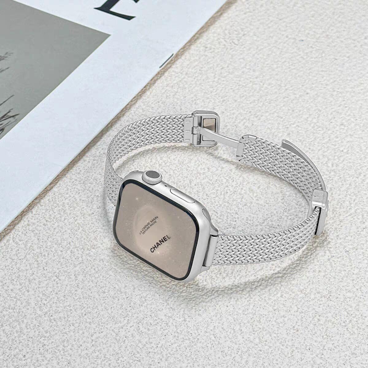 DEALELE Strap Compatible with Apple Watch 49mm 45mm 44mm 42mm - Image 3