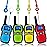 Wishouse Walkie Talkies for Kids Adults Long Range,Xmas Birthday Gift for 3 4 5 6 7 8 9 10 Year Old Boys Girls,Hiking Camping Gear Toys with Lamp,Lanyards,VOX,Easy to Use,4 Pack(No Battery No Charger)