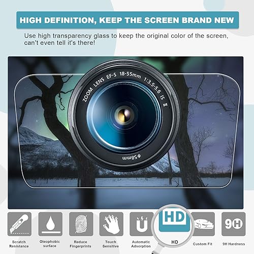 Miniatura 5 de CDEFG Protector para Chevy Equinox Premier LT RS 2018-2022 2023 2016-2024 2025 Chevy Malibu 8 pulgadas, protector de pantalla táctil de navegación,