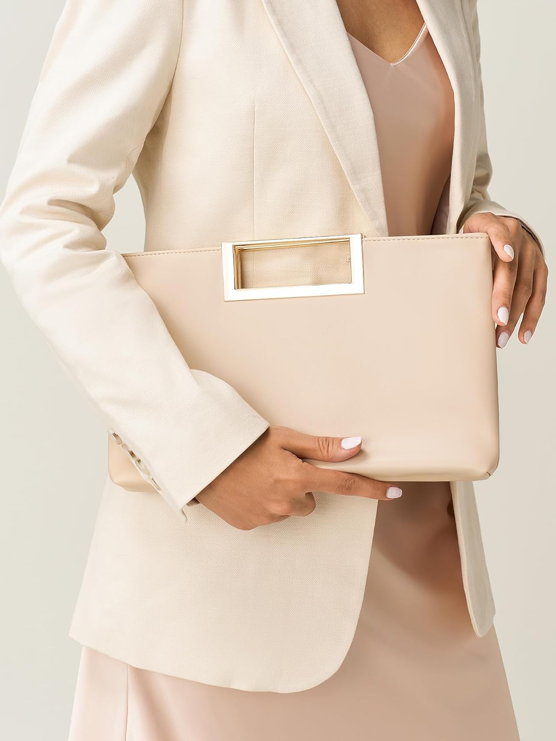 SWEETV CHUNLI Clutch Purses for Women Evening Formal, Fashion PU Leather Purse for Prom, Cocktail, and Wedding - Image 5