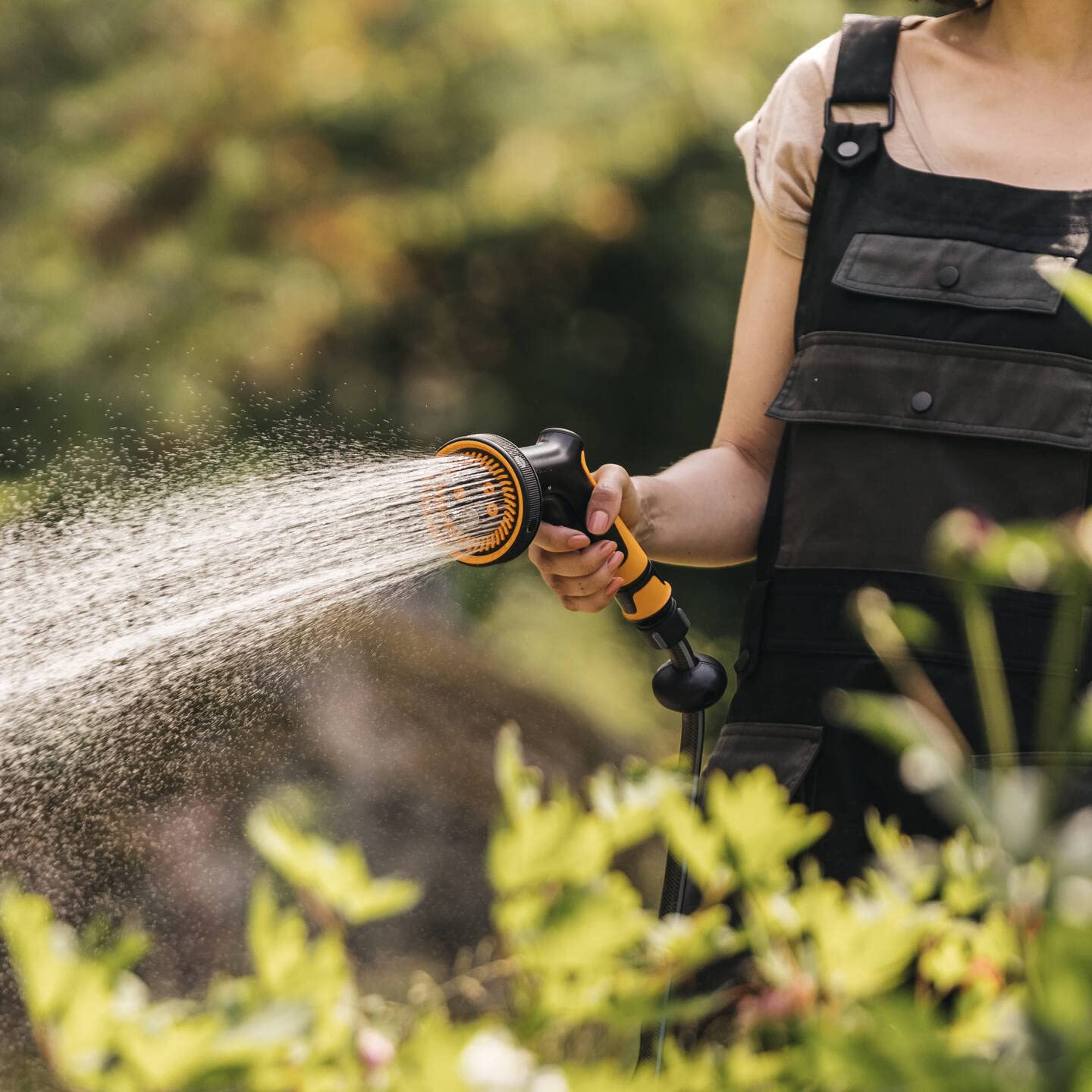 Fiskars Cf Multi Pistolet Natryskowy, Czarny/Pomarańczowy, 5 Funkcji