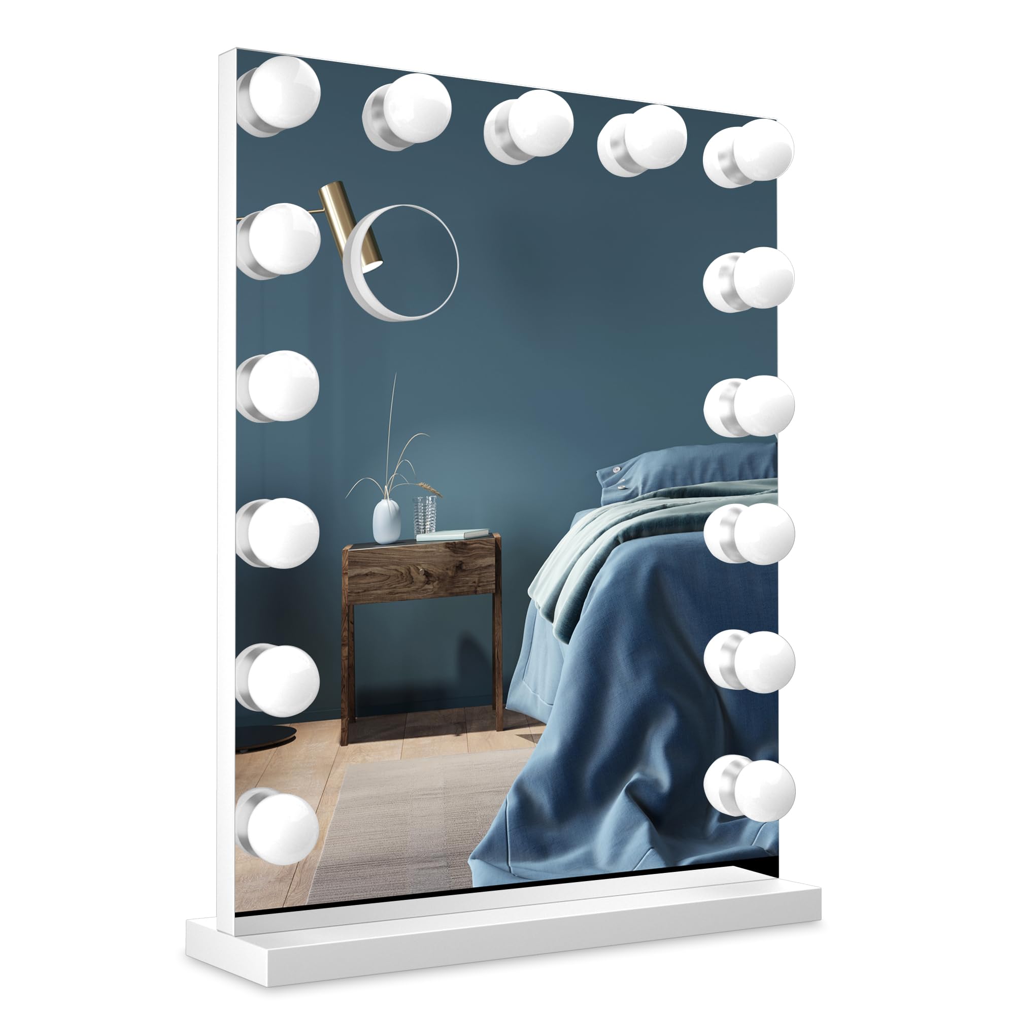 Kit luce da specchio a LED, Kit luce da specchio a LED con 10 lampadine dimmerabili, 10