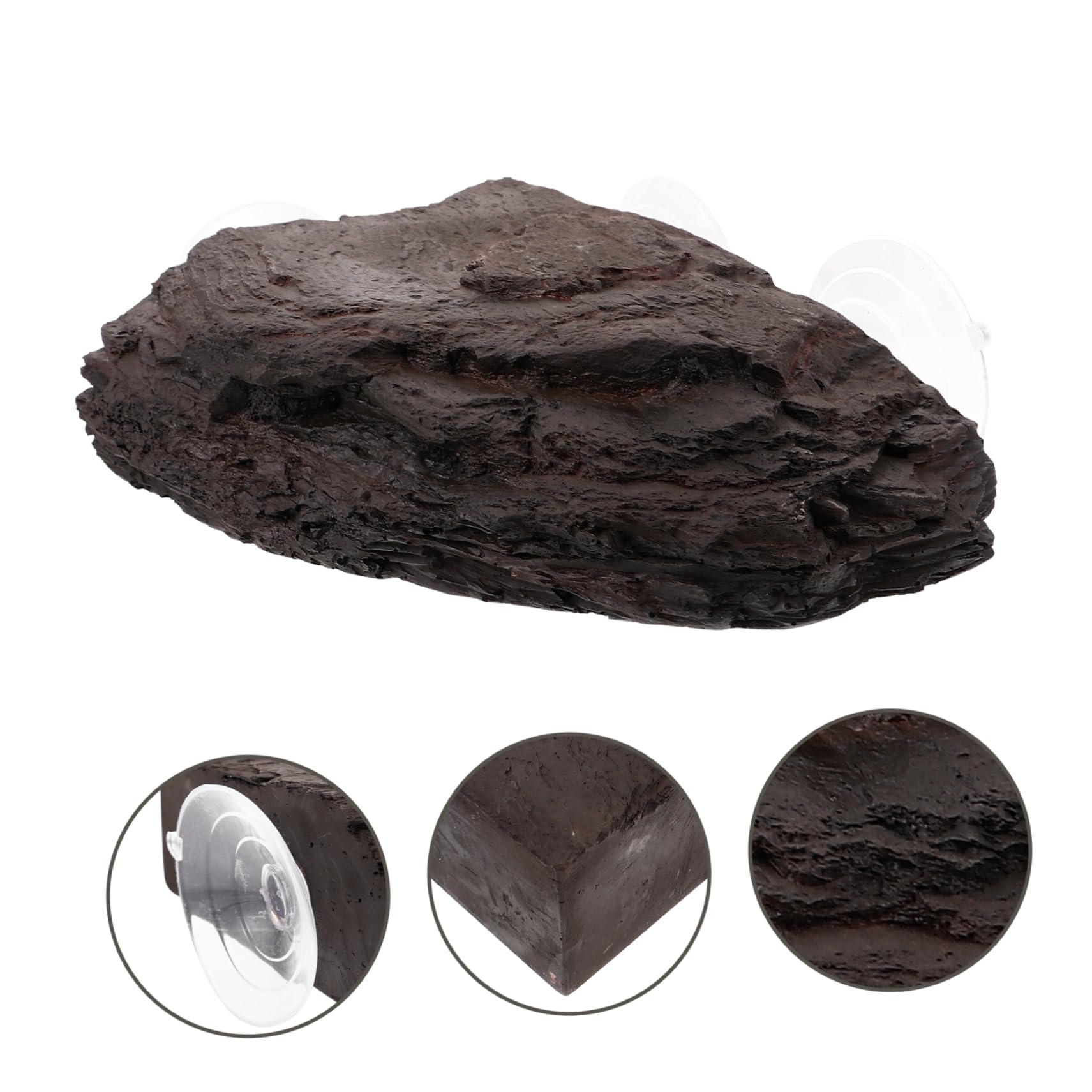 TOYANDONA Piedra para Tomar El Sol De Resina Plataforma para Tortugas Decoración para Acuarios De Tortugas Plataforma Extragrande para Tomar El Sol Acuario