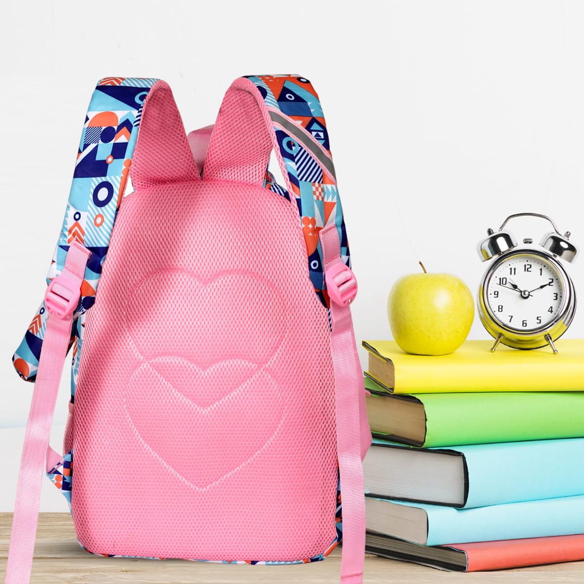 Tinytot 26 Litre, Stylish & Trendy Water Resistant High Storage Graphic Printed School Bag College Backpack Travel Backpack Bag with Pencil Pouch, for Girls & Women, 2nd Standard onward, 18 Inch 2