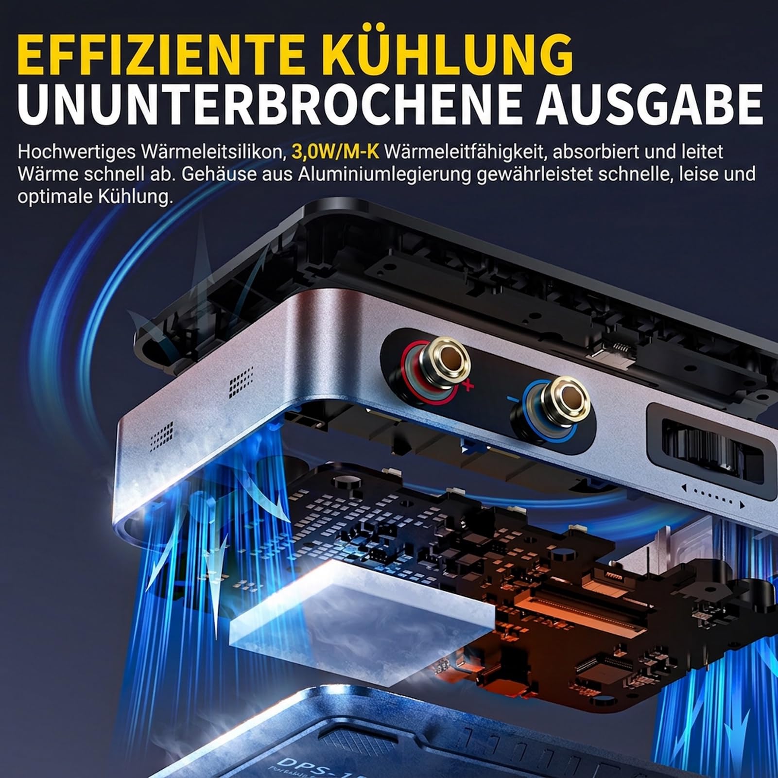 Labornetzteil 30V 5A CNC DC Labornetzgerät 0-30V 0-5A Labor netzteil 2,8 Zoll IPS-Farbbildschirm, PD/QC/DC-Eingang, Konstantspannungs-und Konstantstromausgang, PC-Oberrechner DPS-150.
