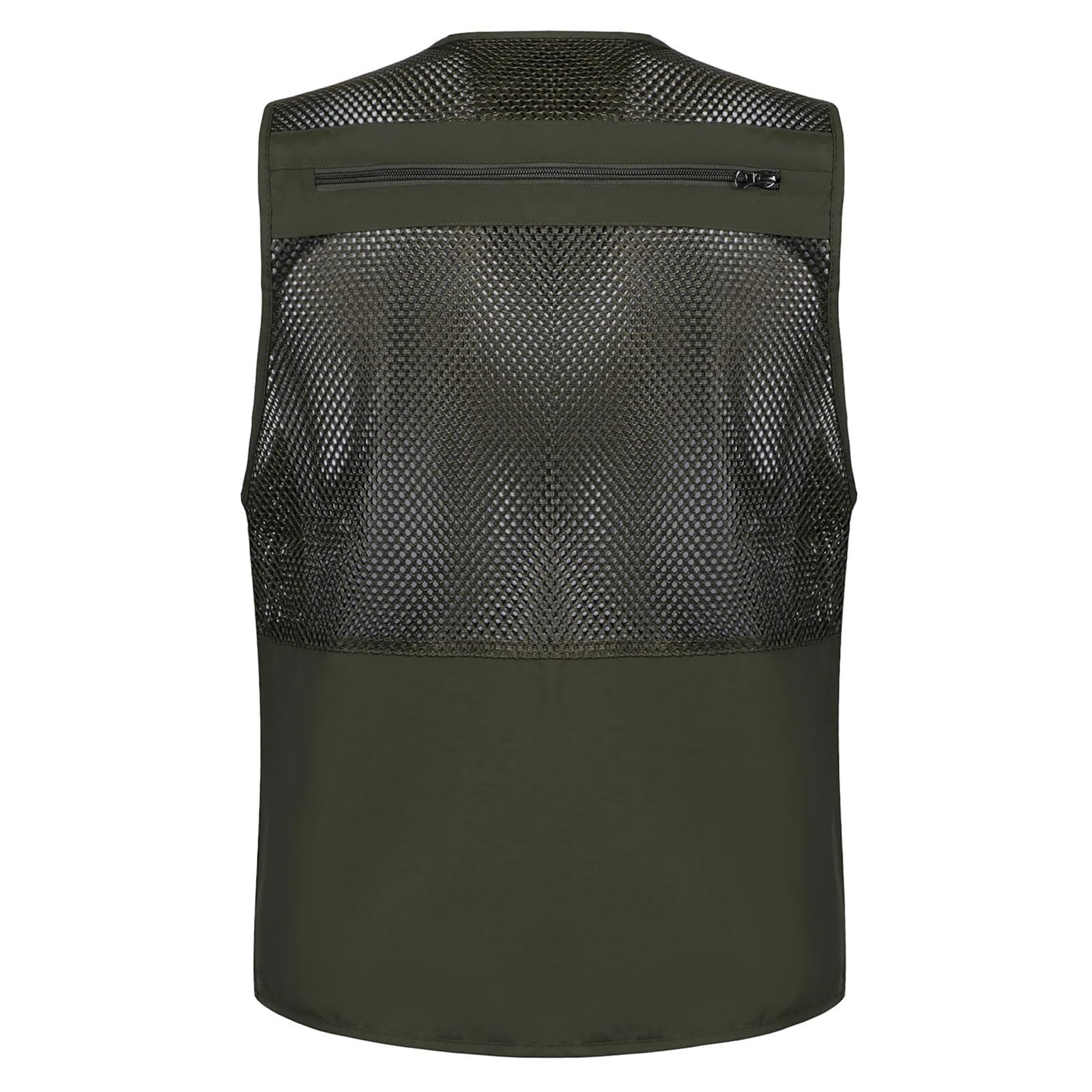 Herren Weste Webbed Gear Mantel Sommer Fotograf Werkzeug Viele Tasche Mesh Arbeit Ärmellose Jacke Männlich Für Jagd Angler