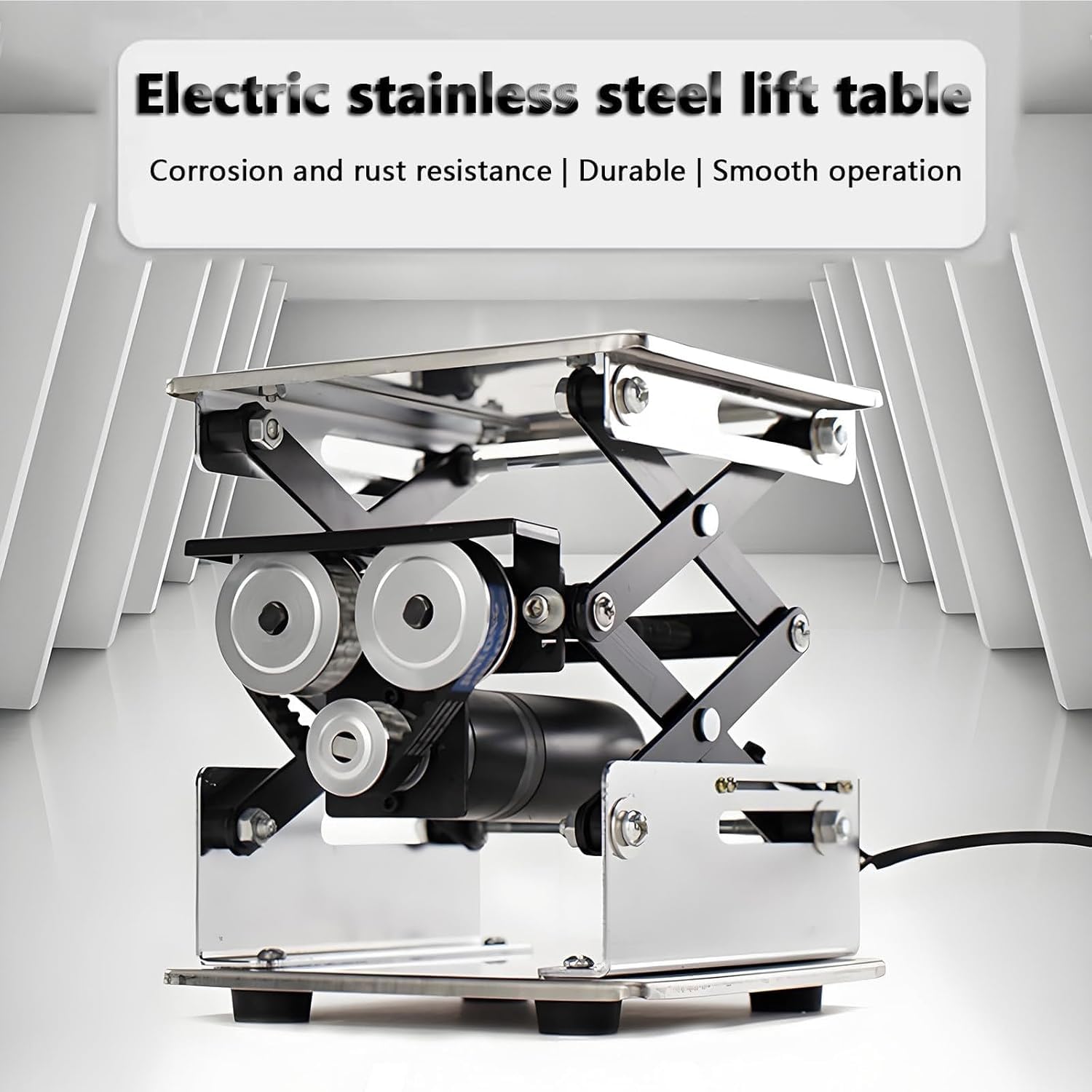 Plataforma Elevadora Pequeña De Acero Inoxidable, Plataforma Elevadora Eléctrica, Capacidad De Carga De 10 Kg, Bajo Nivel De Ruido, Con Control Remoto, Para Laboratorios Escolares, Producción