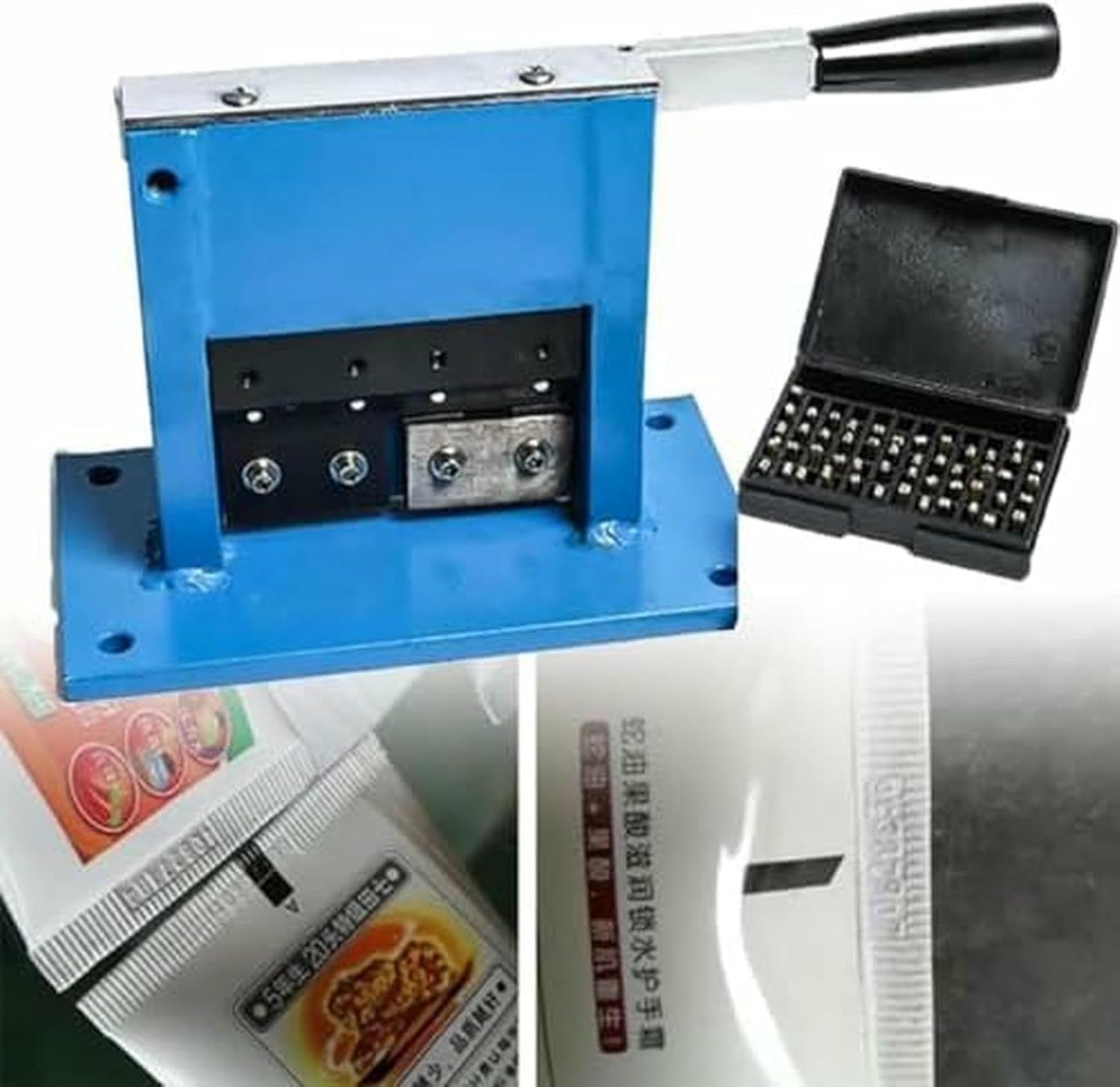 Cosmetic and Toothpaste Resistant Aluminum Pipe Sealant Machine, Manual Sealant for Safe and Durable Packaging ~/