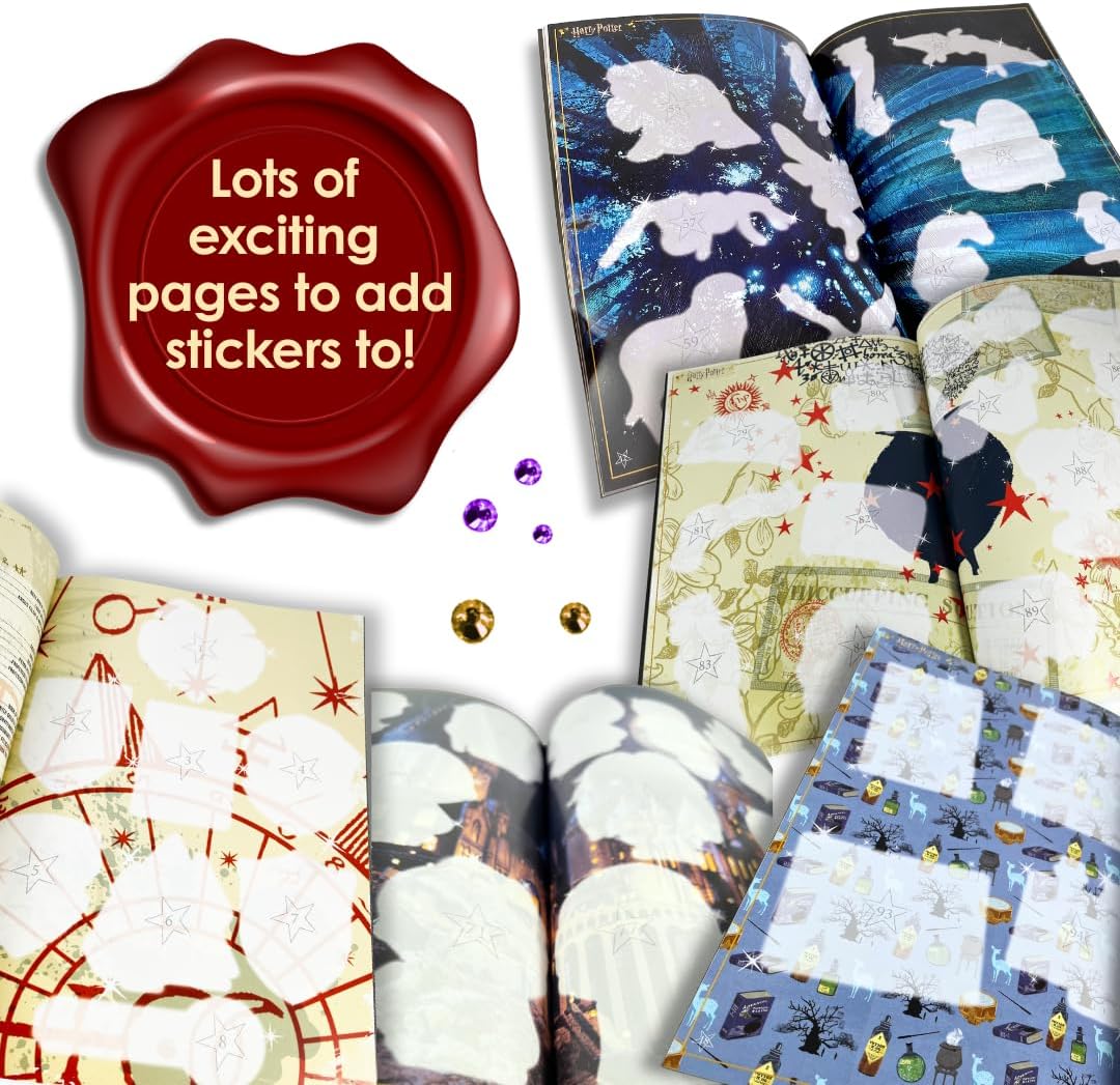 Harry Potter Crystal Art Sticker Album Starter Pack