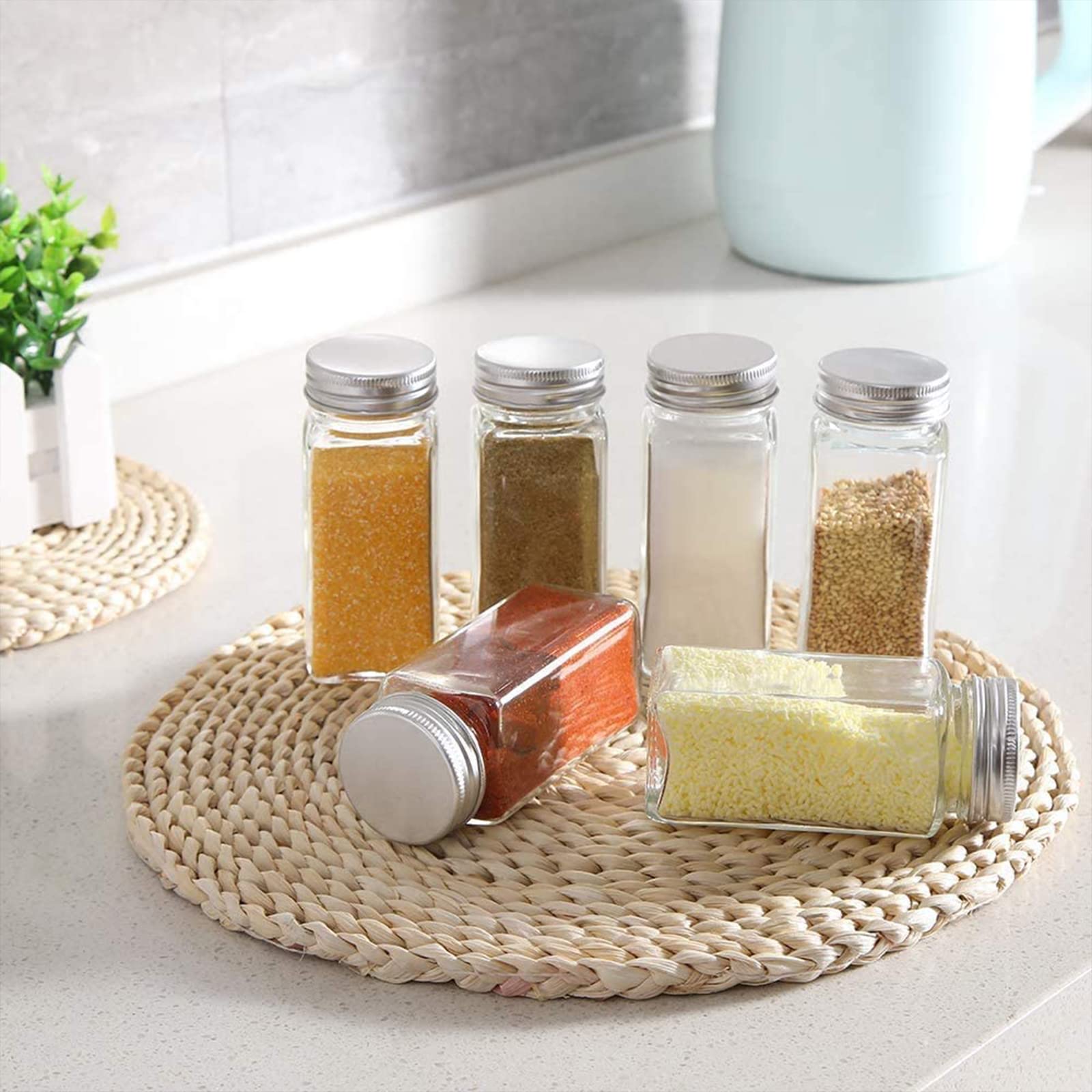 Bouteille à épices, Salière, Poivrière, Bouteille En Verre Pour Assaisonnement - Chine Bouteille D'assaisonnement Et Salière Prix