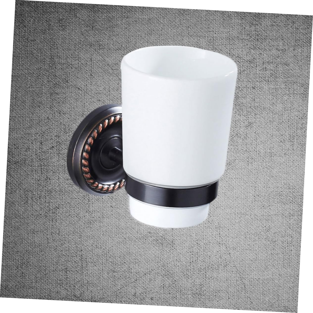 Cabilock Estantes De Almacenamiento Negros Cepillo de eléctrico estantes de Pared para Almacenamiento Portavasos de cerámica Colgador de Tazas montado en la Pared de Almacenamiento