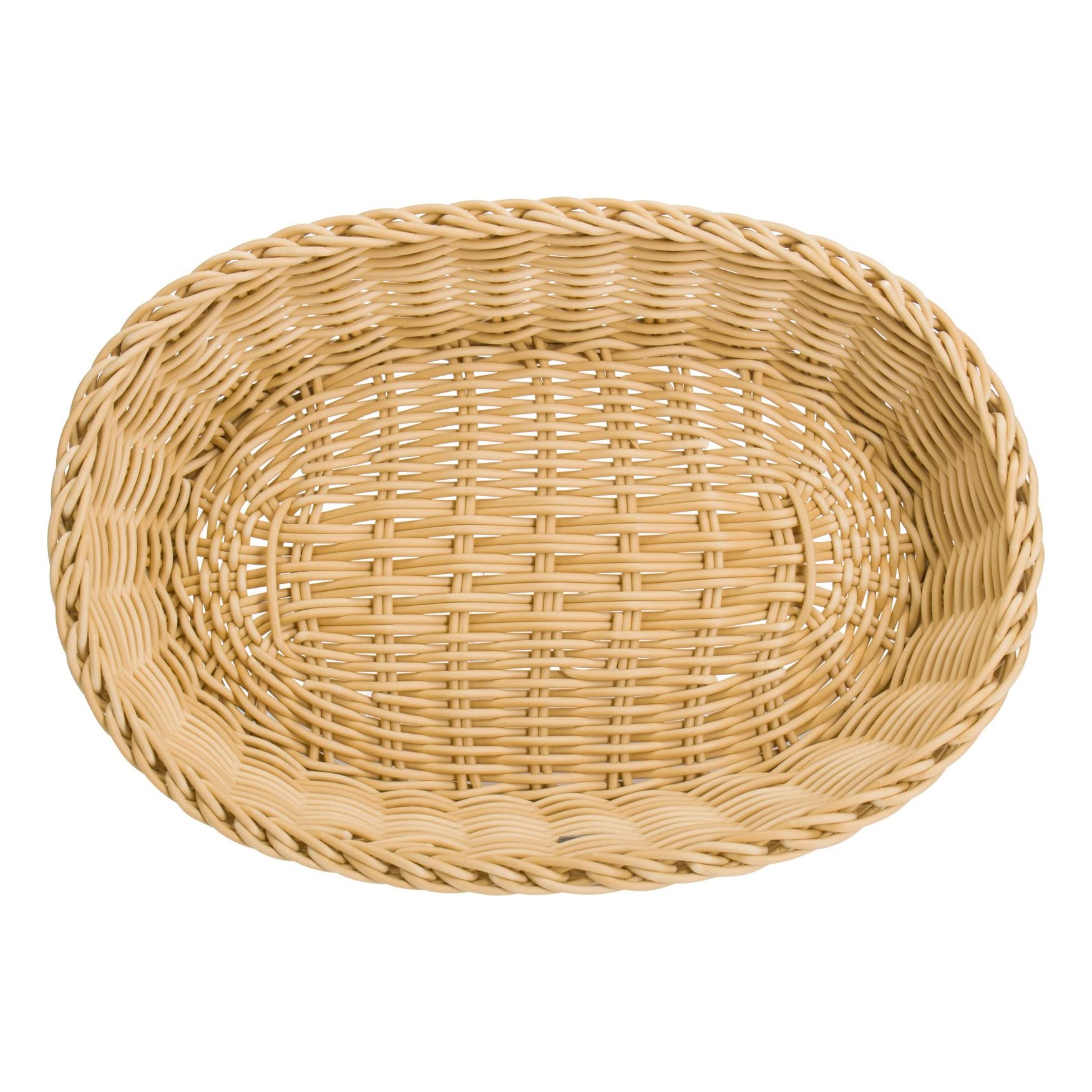 Westmark Cesta Multiuso, Adatta per Hotel e Ristorazione, Ovale, Ca. 32 x 23 x 7 cm, Fibra Sintetica, Saleen Edition, Beige Chiaro, 02010730101