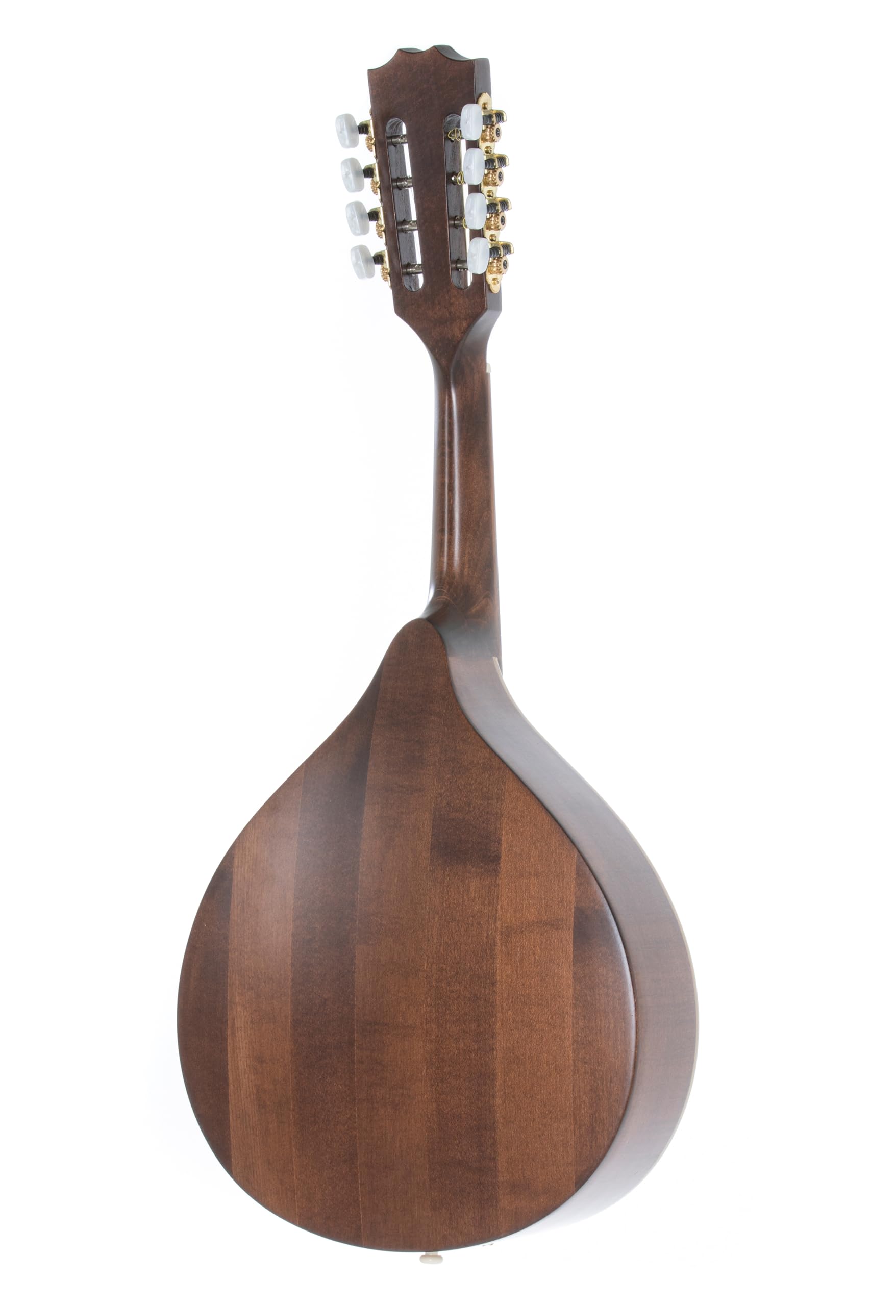 GEWA Mandolino Pro Arte Antique - Mandolino piatto - Forma portoghese - Tavola armonica in abete massello - Fondo/fasce in acero massello - Finitura antica opaca - Made in Europe