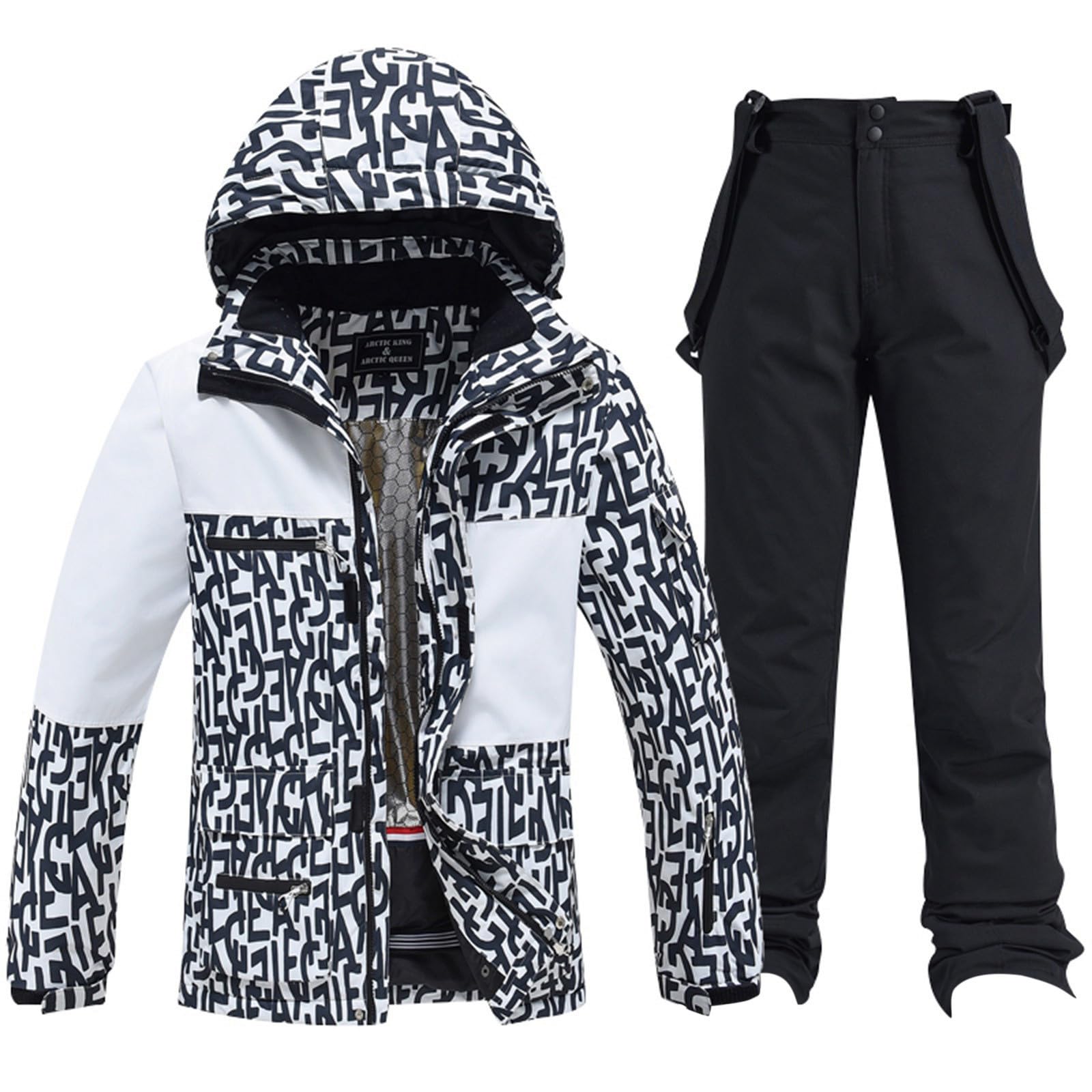 Combinaisons de ski pour homme et femme - Combinaison de ski chaude