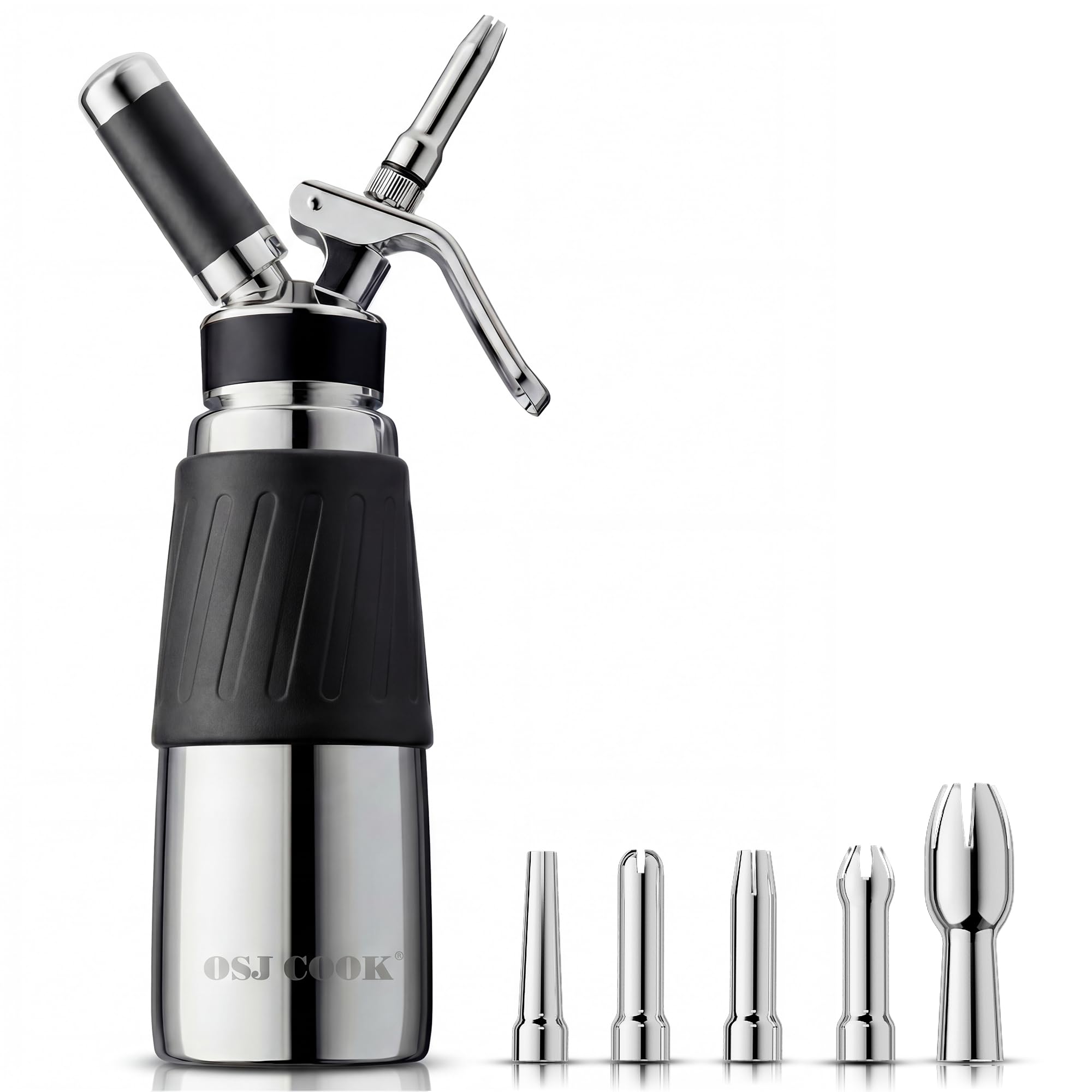 Amazon.com: OSJCOOK Whipped Cream Dispenser Stainless Steel Cream