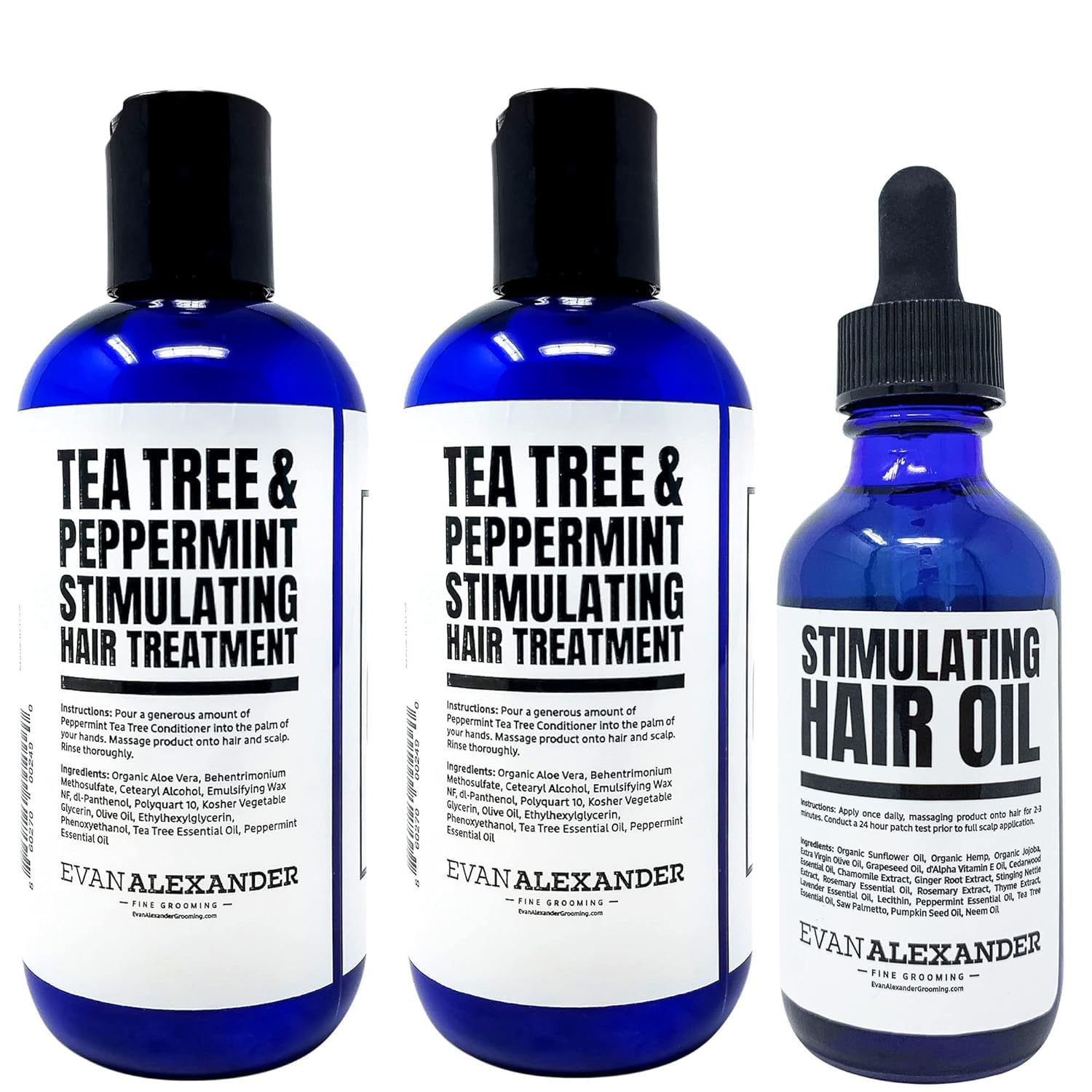 Evan Alexander Fine Grooming MY Hair Repair System (Shampoo, Conditioner, Serum)
