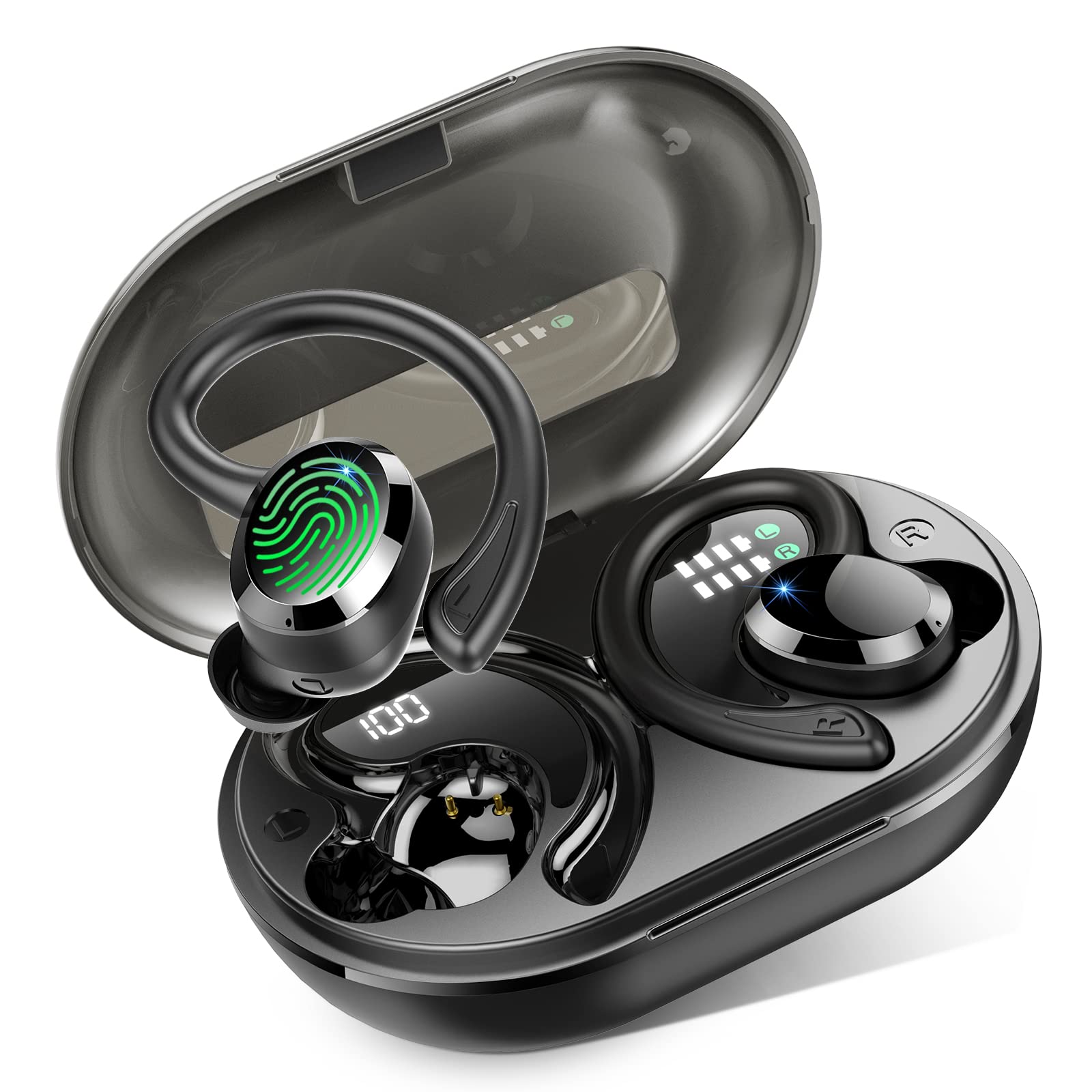 Wireless Earbud Running Headphones Bluetooth Sports Headphones