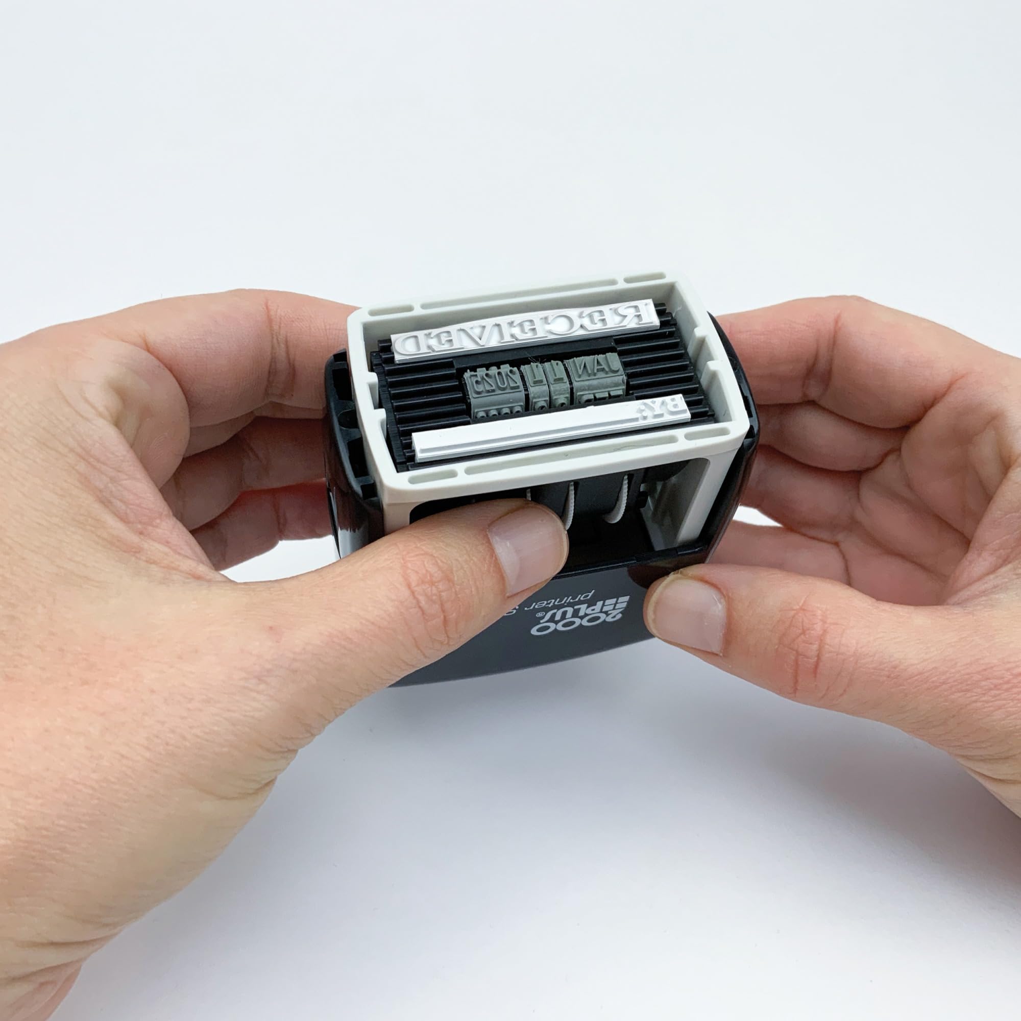 2000 PLUS 065005 Economy Message Dater, 4 Messages, Red/Blue, 1 3/4 x 15/16 - Image 4