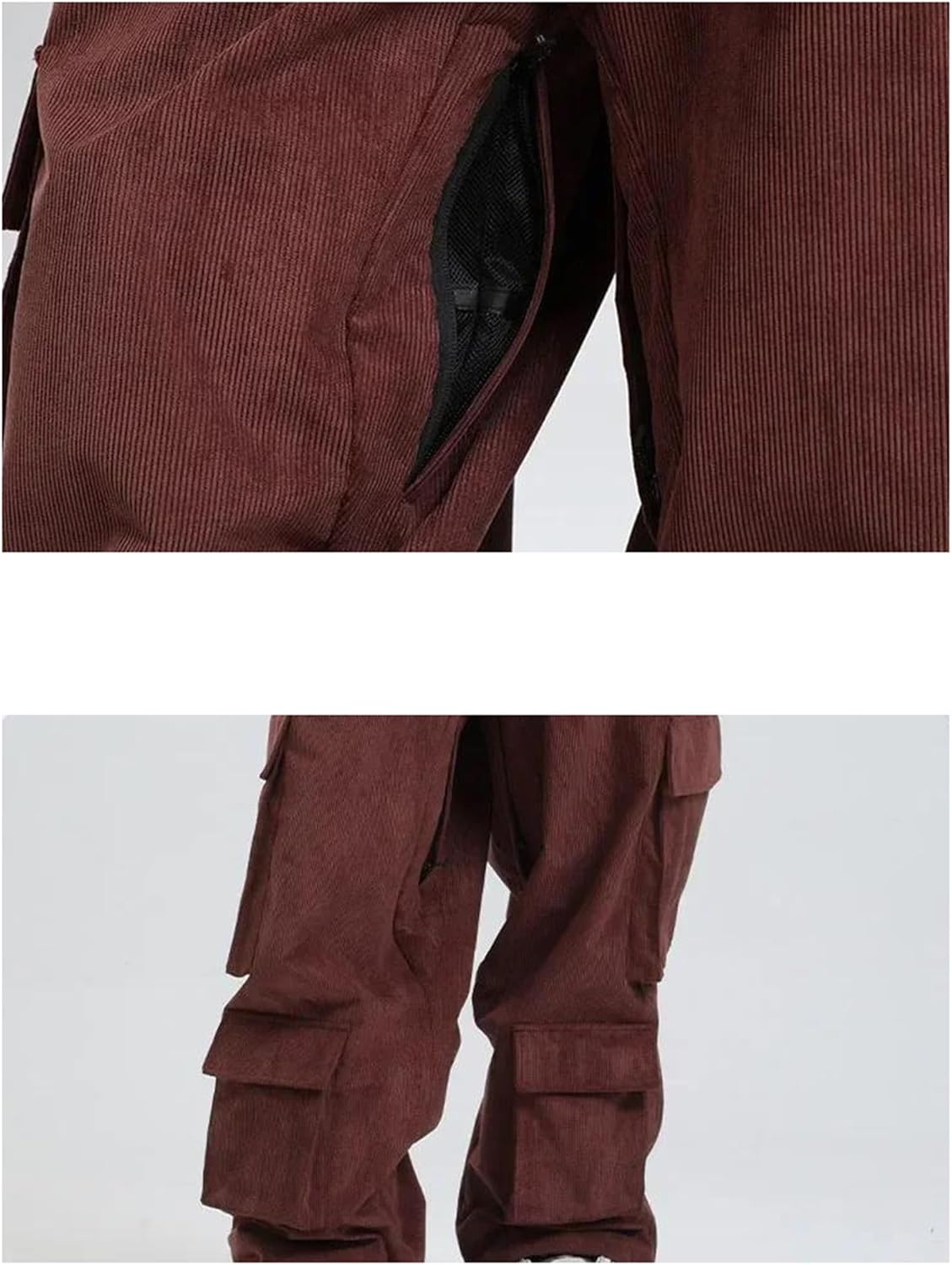 Mnjyihy Men And Women Baggy Ski Pants – Breathable Winter Snowboarding Trousers Warm Snow Pants