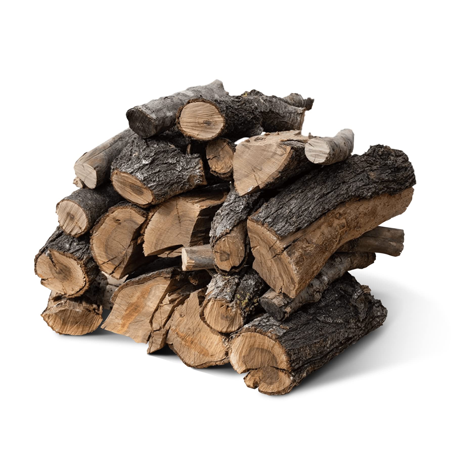 LEÑA ECOLÓGICA Leña de Olivo para Chimeneas, Estufas, Barbacoas y Hornos de Asar. 0,4m3 de leña de Olivo Troncos de leña Medianos 30-40CM Alta Durabilidad Gran Poder calorífico