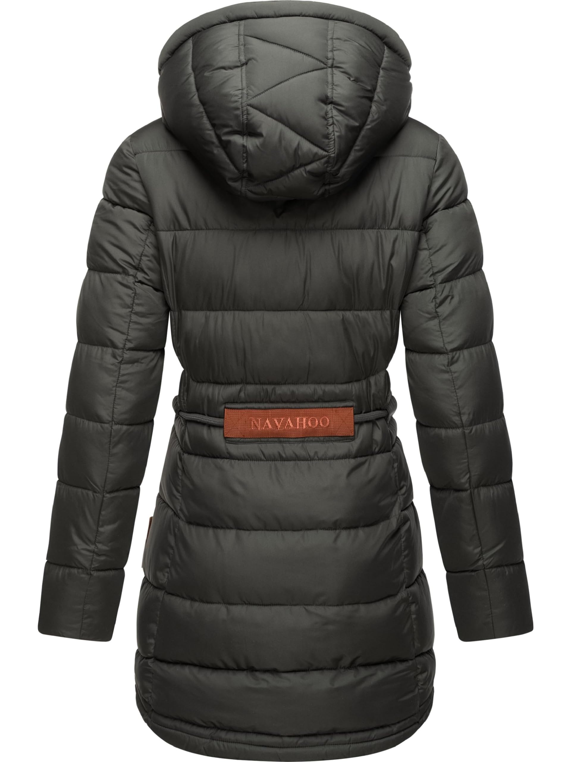 Navahoo Damen Wintermantel Steppmantel Winterjacke Kurzmantel warm gefüttert abnehmbare Kapuze Daliee XS-XXL