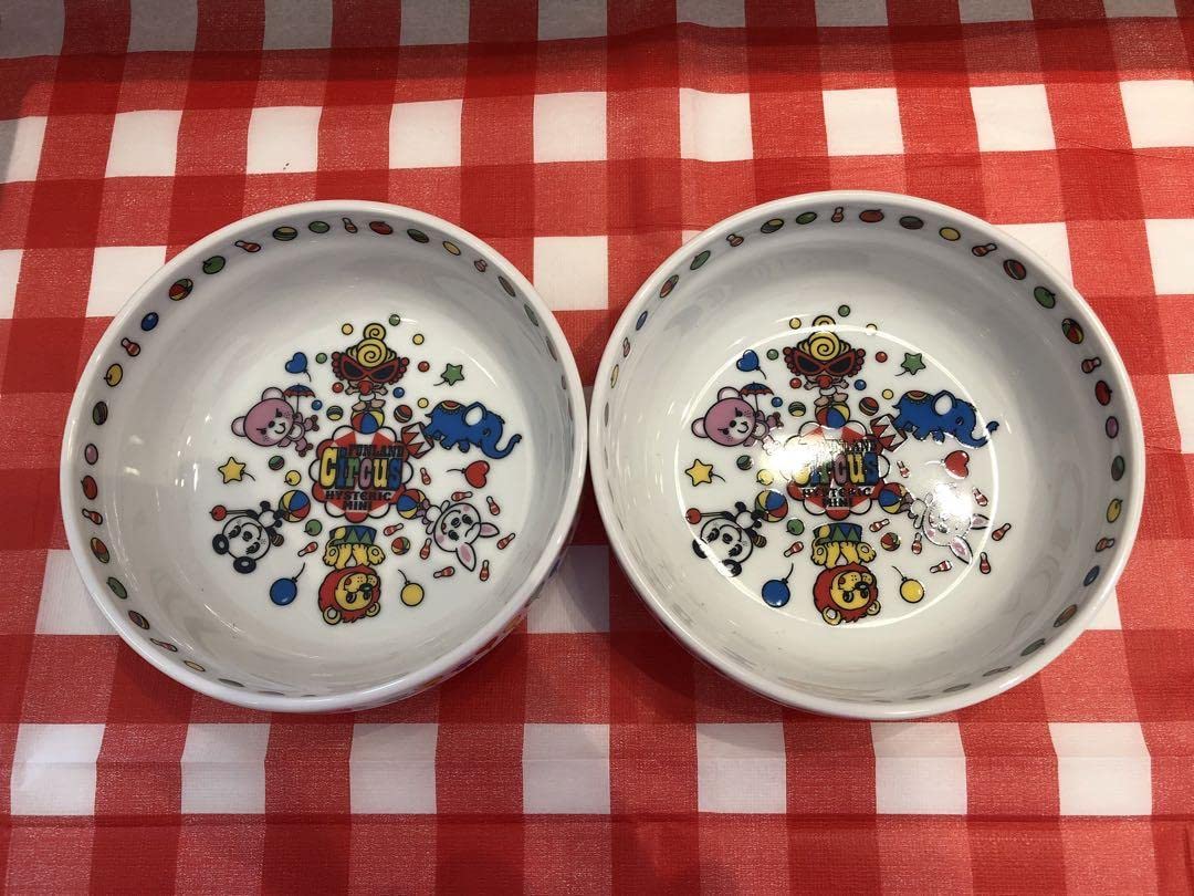 Amazon | ヒスミニ サーカス柄 深皿2＆マグ3 | ノーブランド品 | 小皿 通販