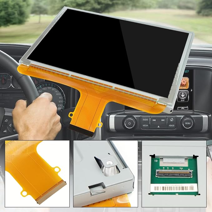 Pantalla táctil y monitor LCD 8 pulgadas para Chevrolet y GMC miniatura 4