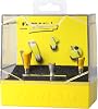 FAMAG 3104.903 Burr and Tooth Cutter Set 3-Piece