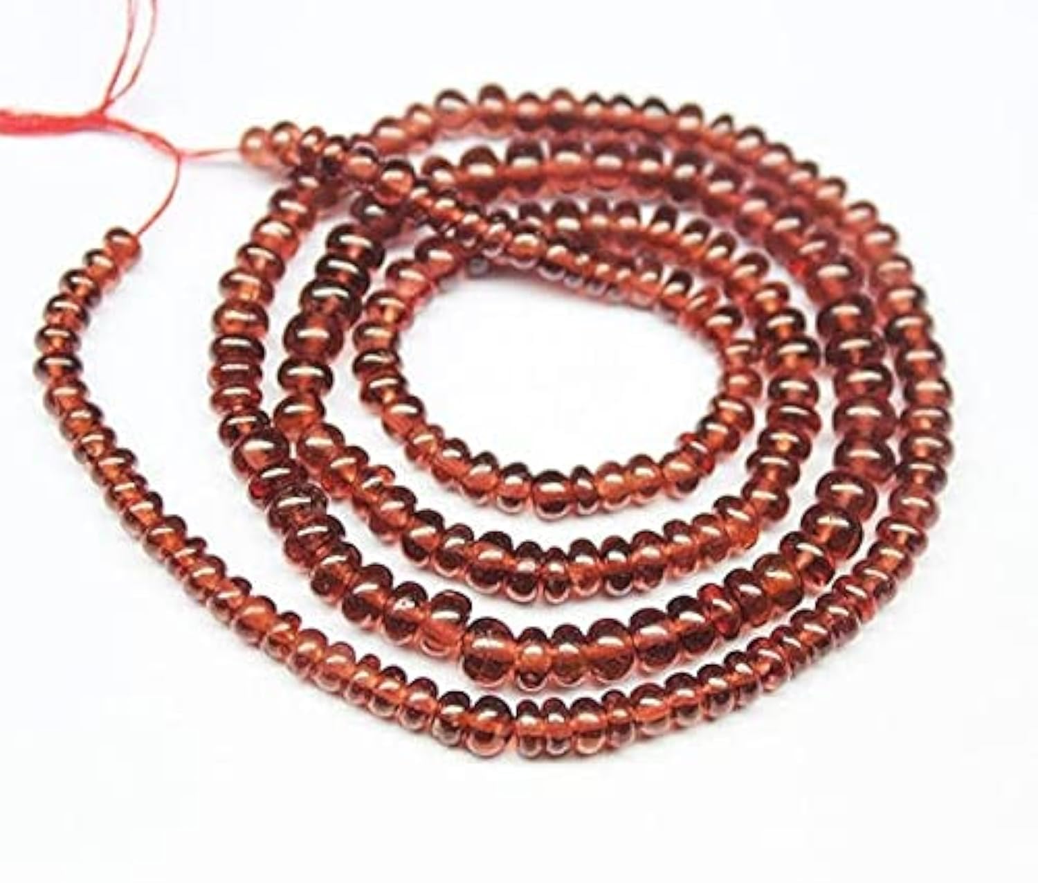 Garnet pyrope rouge perles pour fabrication bijoux collier bracelet 4mm