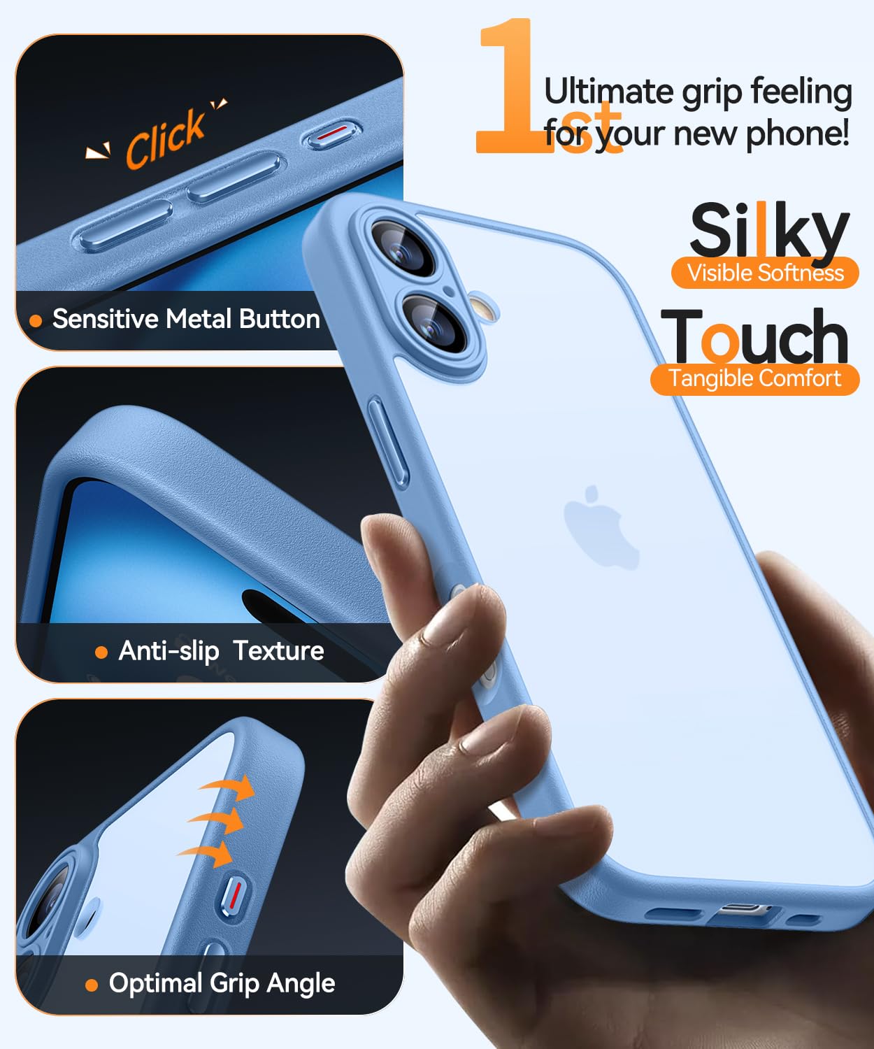 CANSHN Matte for iPhone 16 Case - Image 4