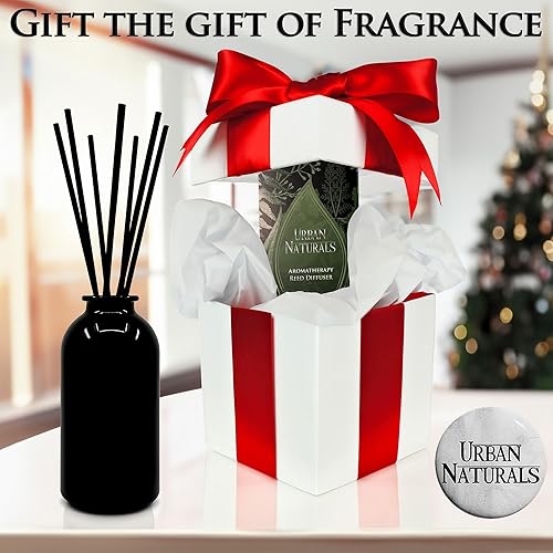 Miniatura 8 de Urban Naturals Crisp White Linen Reed Diffuser Gift Set  with Citrus, Ozone, Ylang-Ylang, Lilies & Sandalwood Notes for a Fresh, Clean Cotton