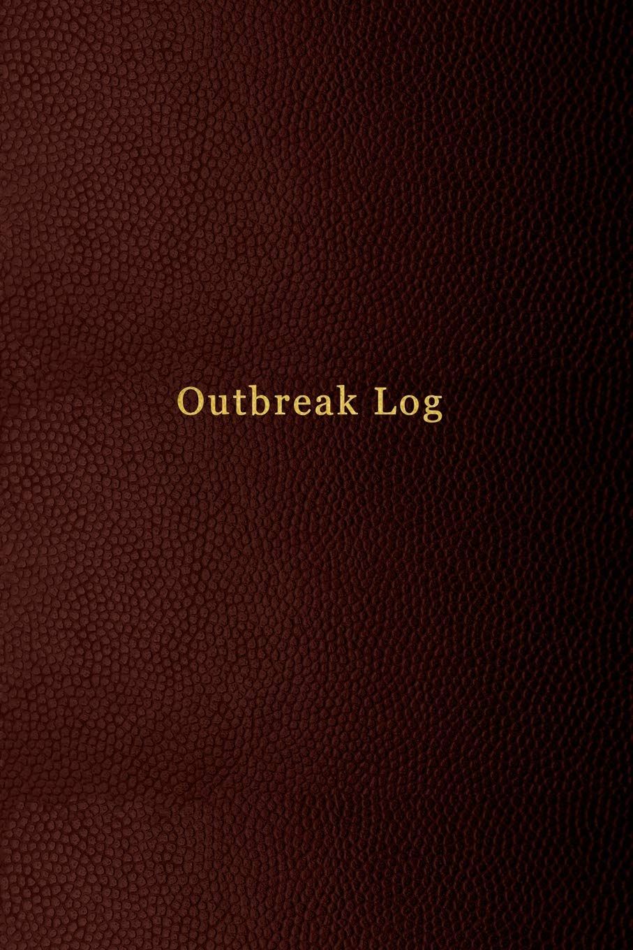 Outbreak Log: Stop further transmission of genital herpes type 1 and 2 with this treatment and tracking diary | Red leather print design