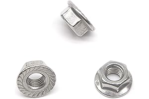 20 Pieces M8 Flange Nuts: The Ultimate Solution for Secure Fastening