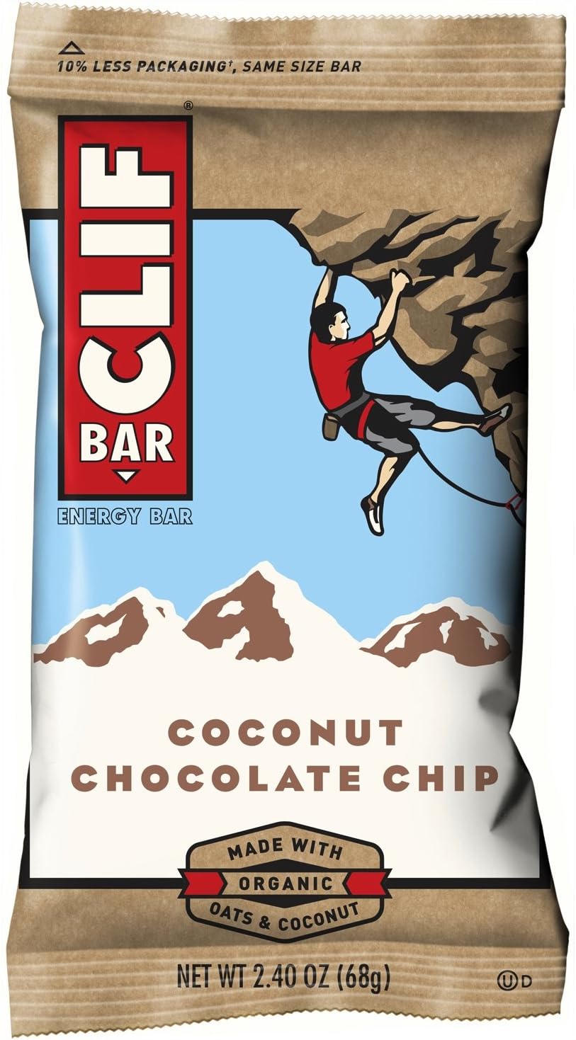 Amazon クリフバー オールナチュラルエナジーバー Clif Bar チョコレートチップピーナッツクランチ 24個パック